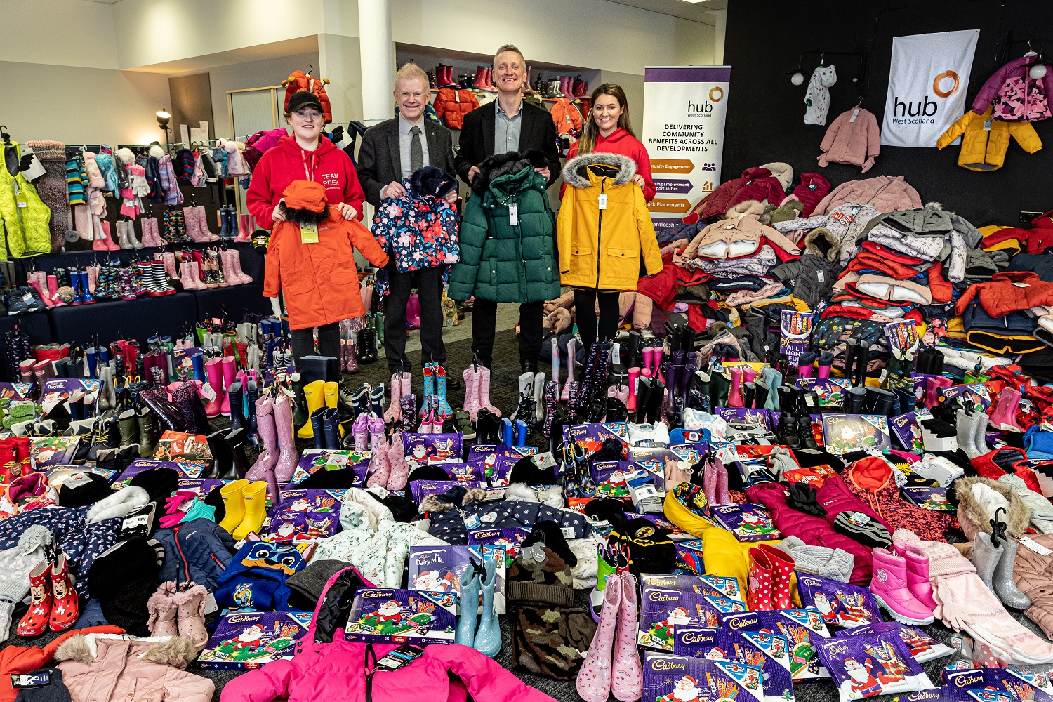 hub West Scotland seeks help for annual Christmas Winter Warmer Appeal