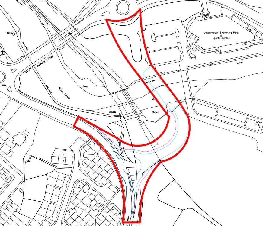 Bawbee road closure diversion route lodged