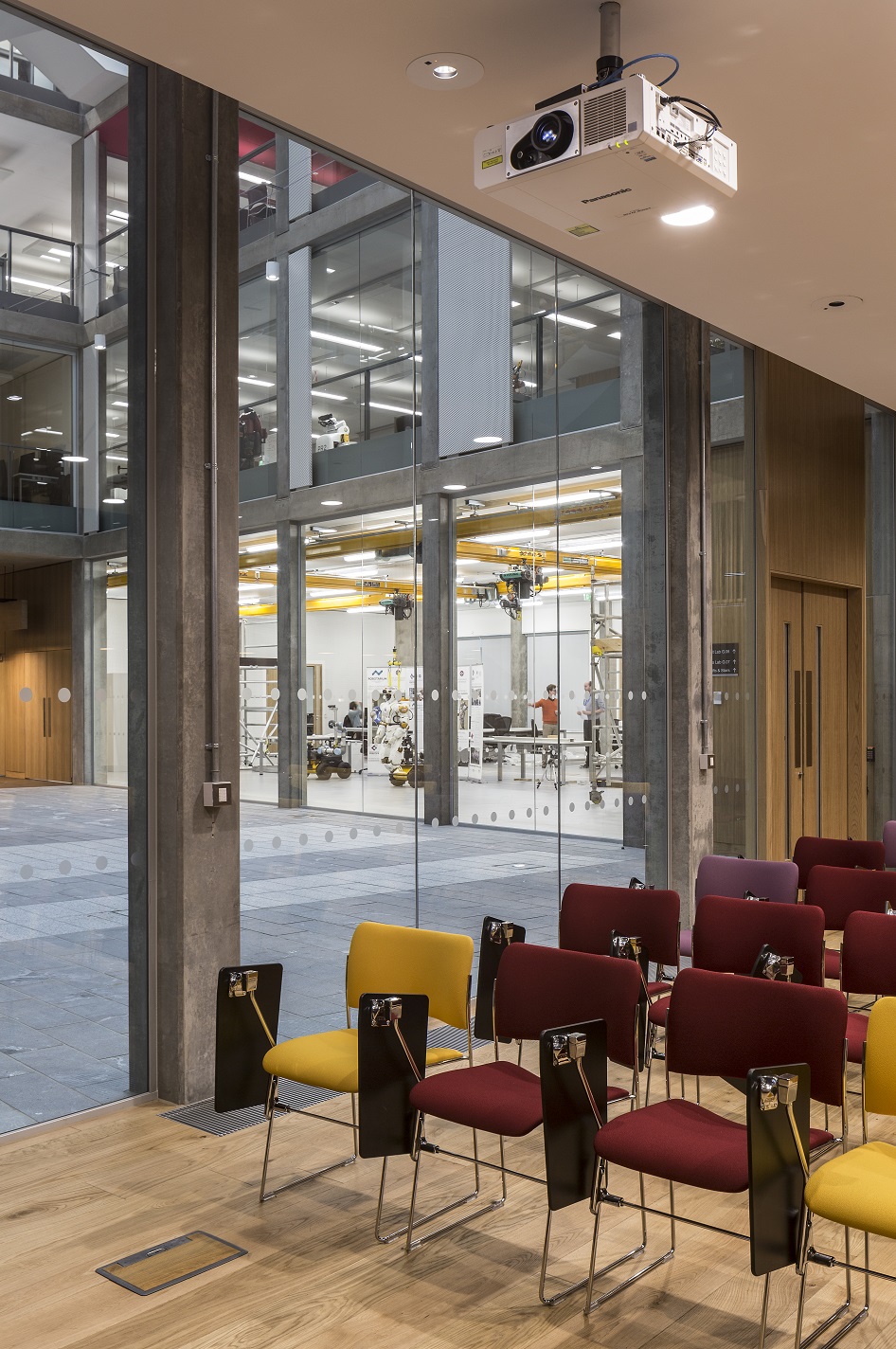 Indeglas completes interior glass installation at The Bayes Centre