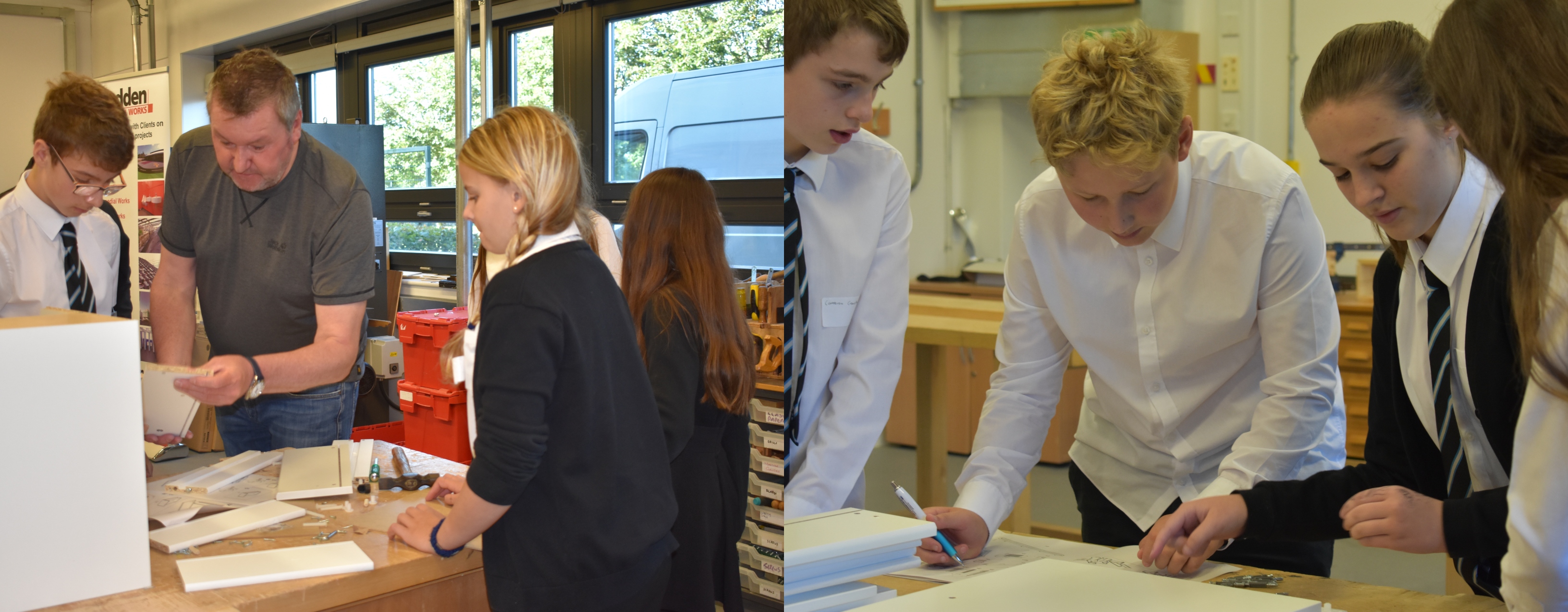 Hadden provides insight into construction at Crieff High School