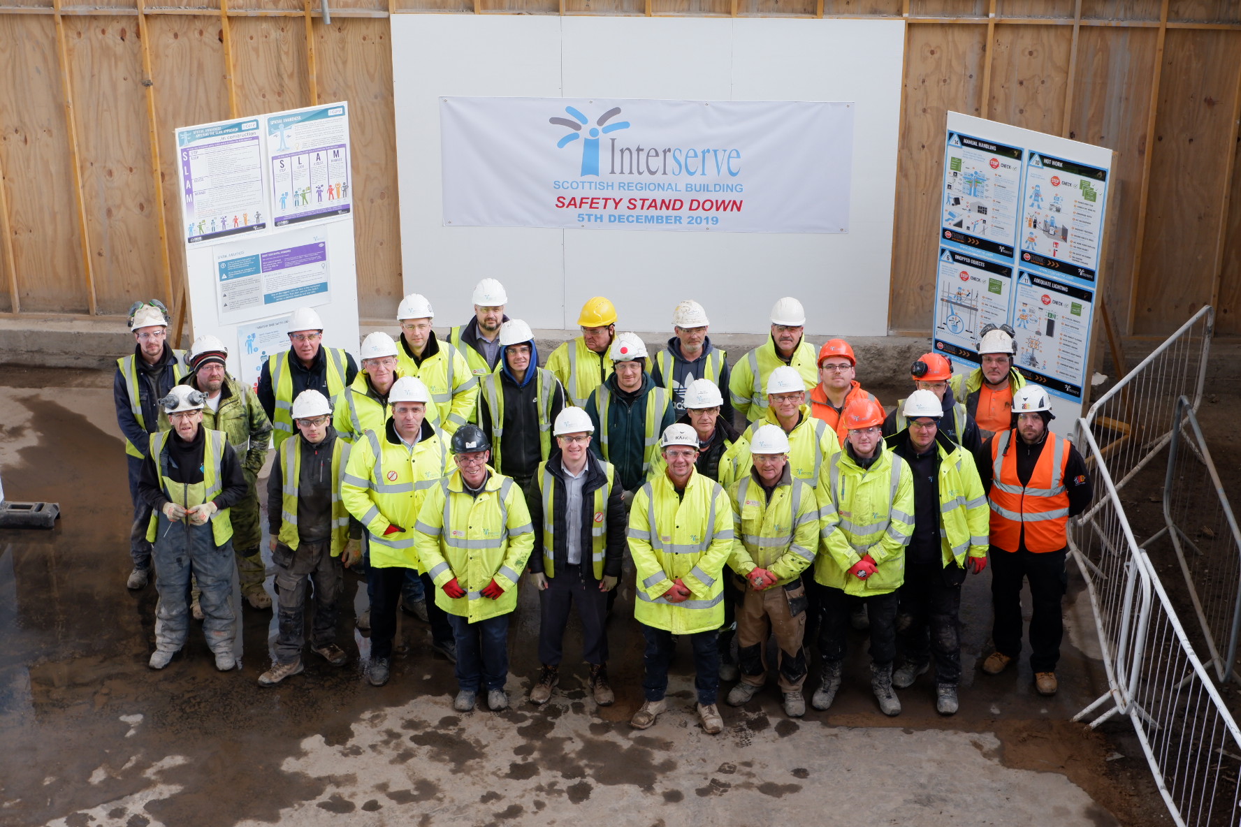 Interserve Construction hosts global safety stand down