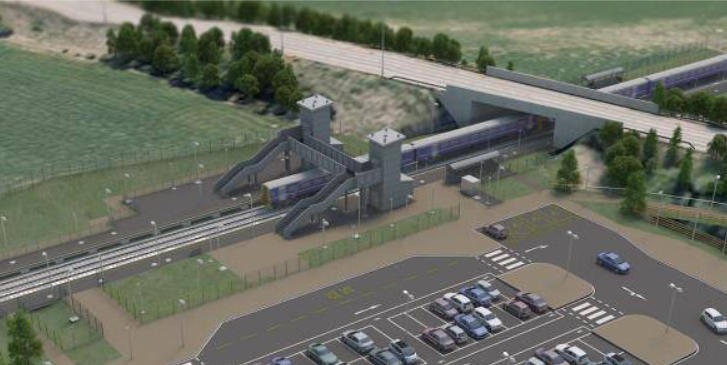 Network Rail submits plans for new station at Inverness Airport