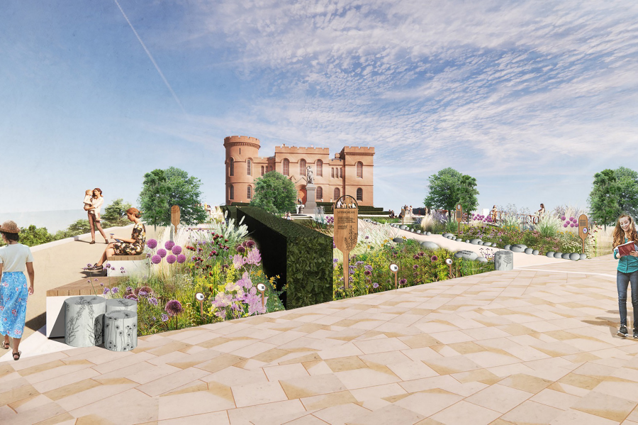 Initial concept designs for the visitor attraction at Inverness Castle revealed
