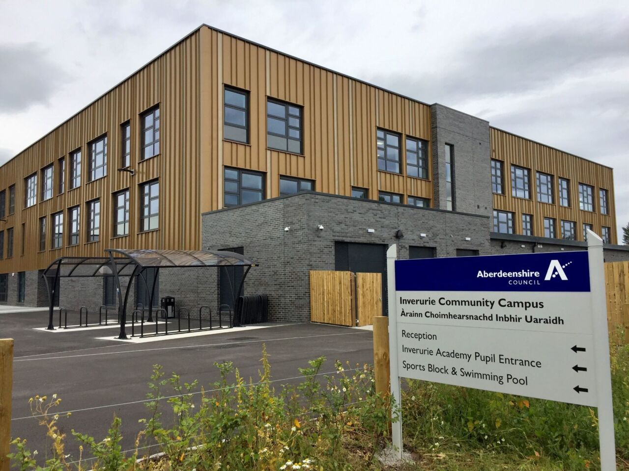 Opening dates set as practical completion reached at £55m Inverurie Community Campus