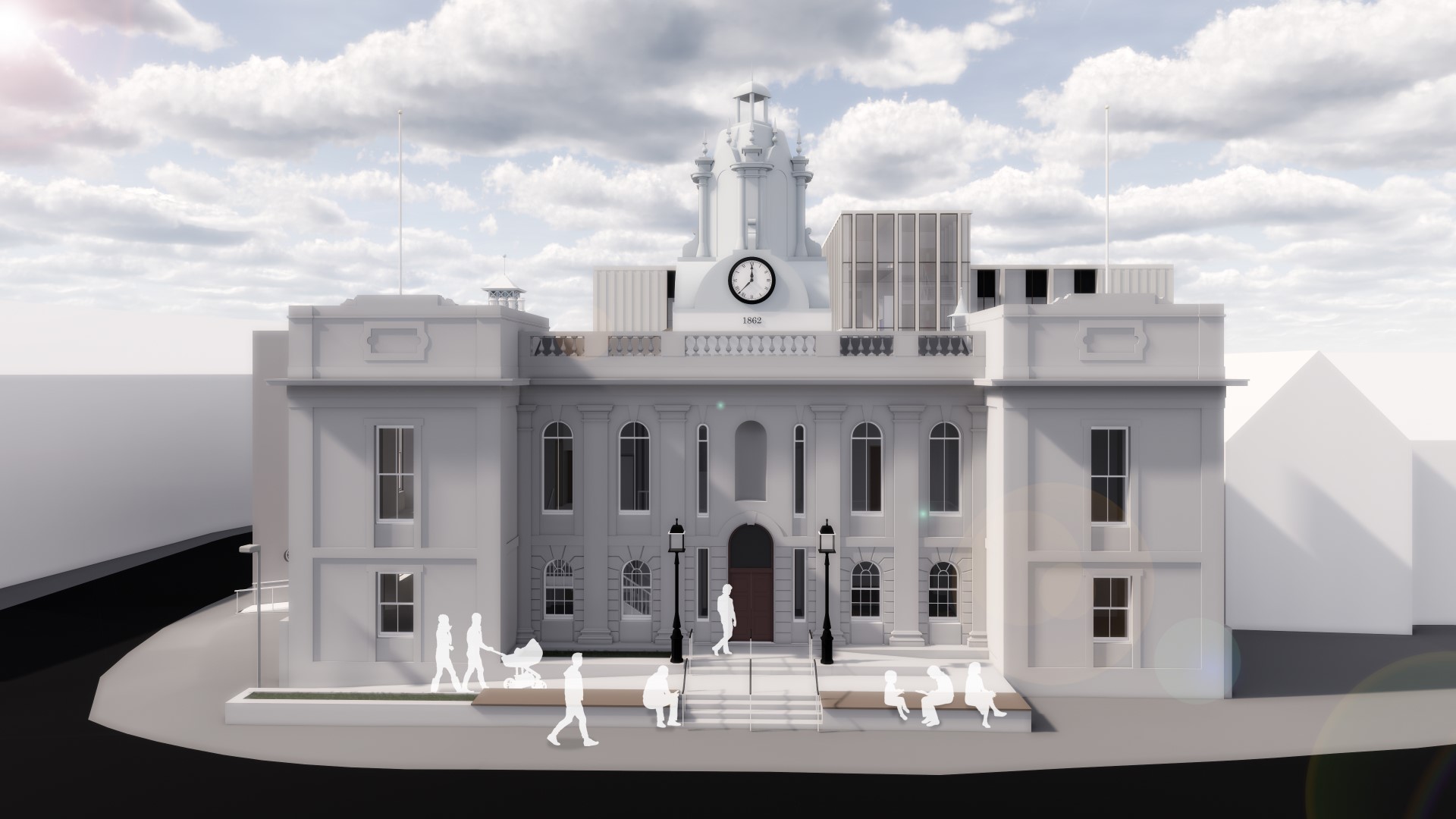 Inverurie Town Hall revamp and extension plans submitted