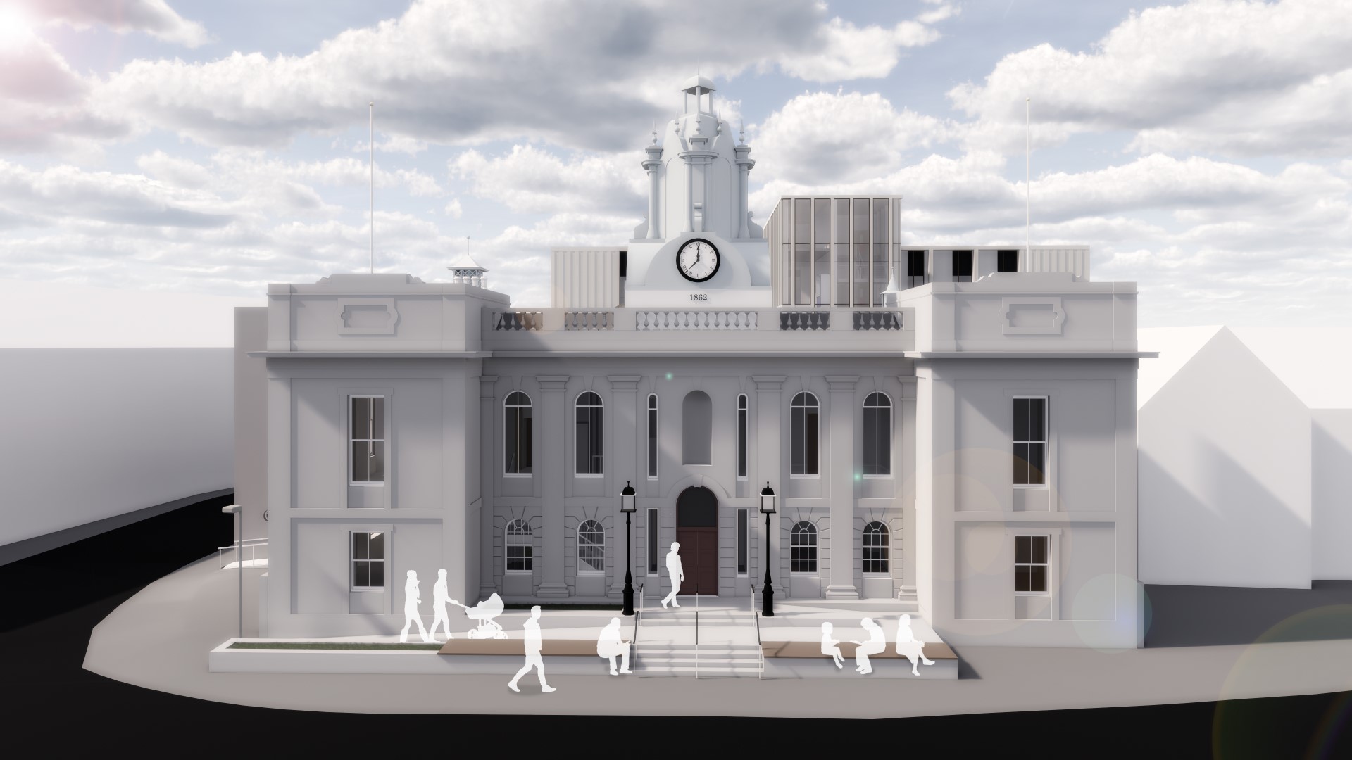 Inverurie Town Hall planning applications withdrawn