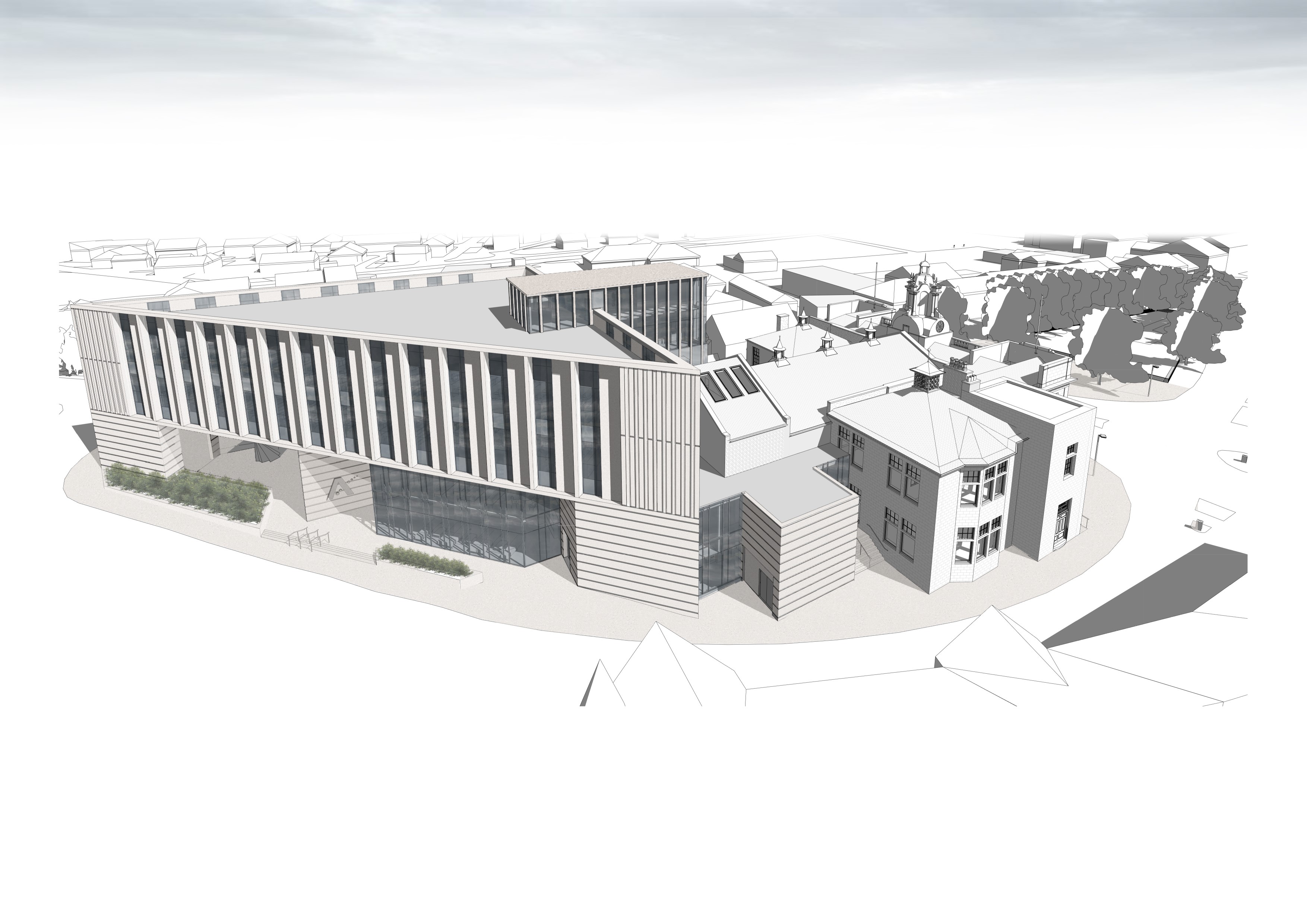 Inverurie Town Hall planning applications withdrawn