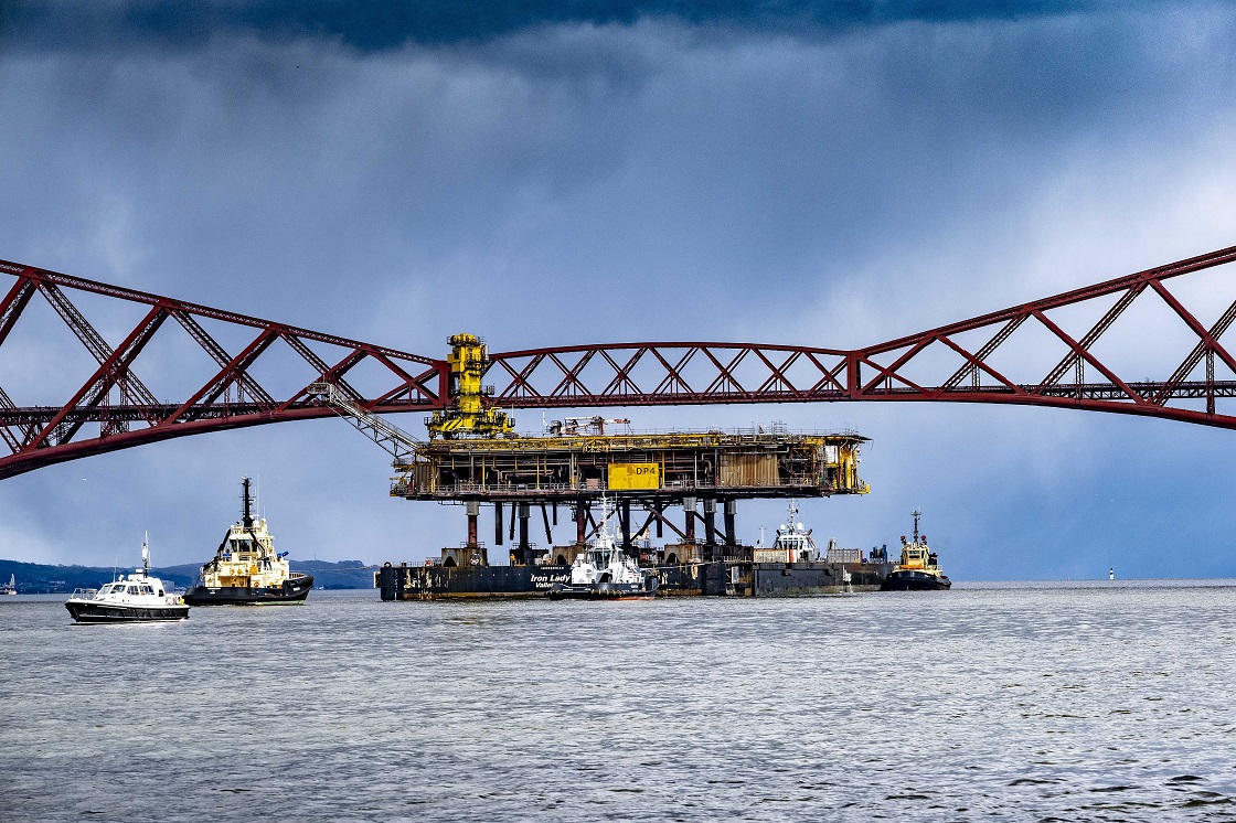 In Pictures: World’s largest construction vessel offloads cargo from River Forth