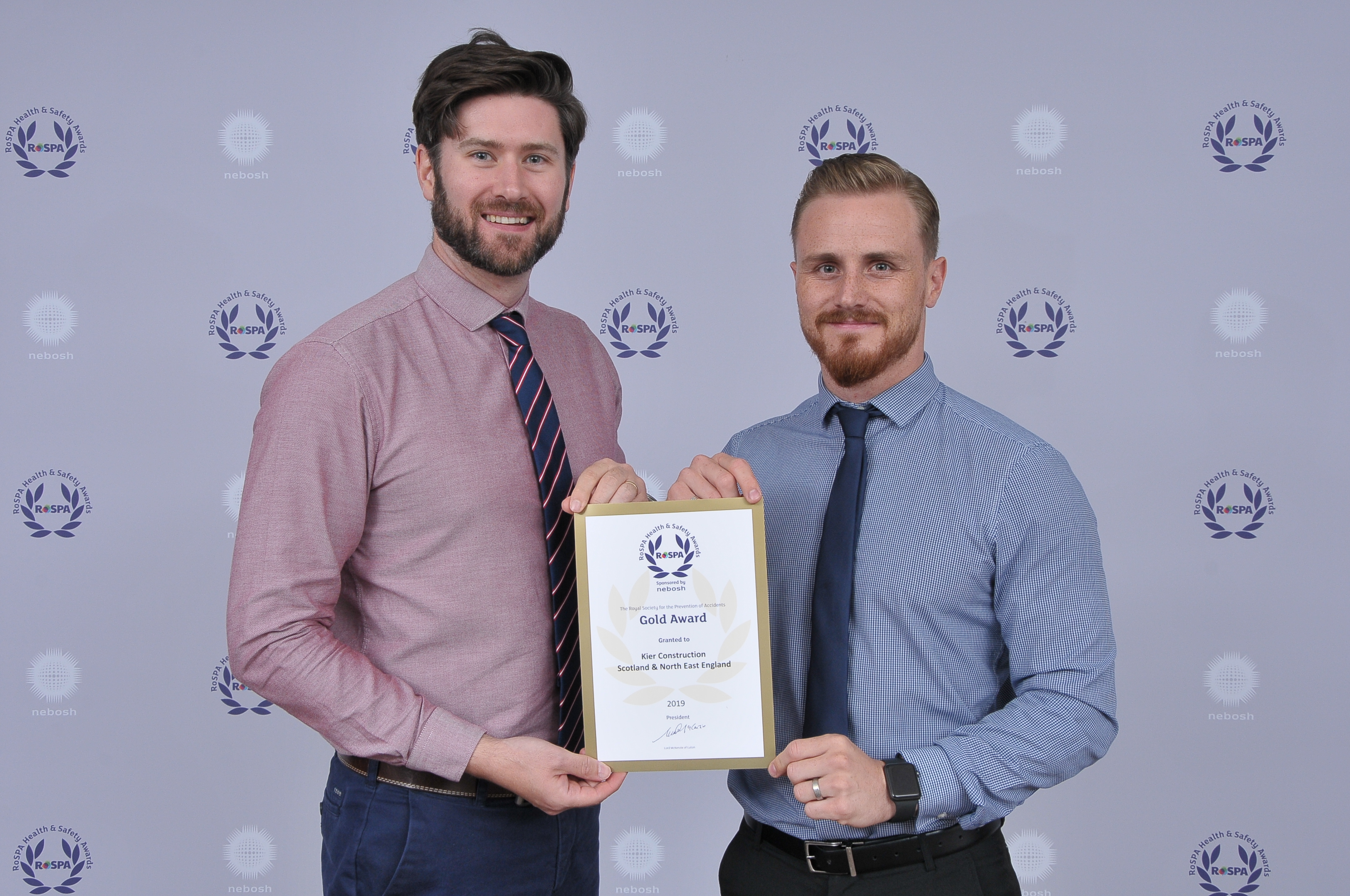 Kier shines with fifth RoSPA Gold award