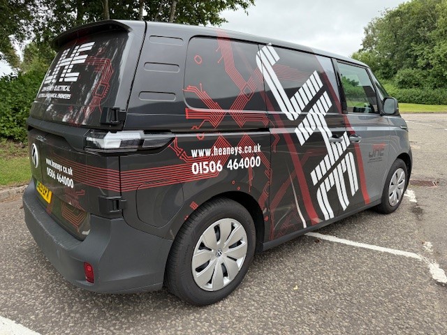 JHE steps up sustainability drive with first electric van