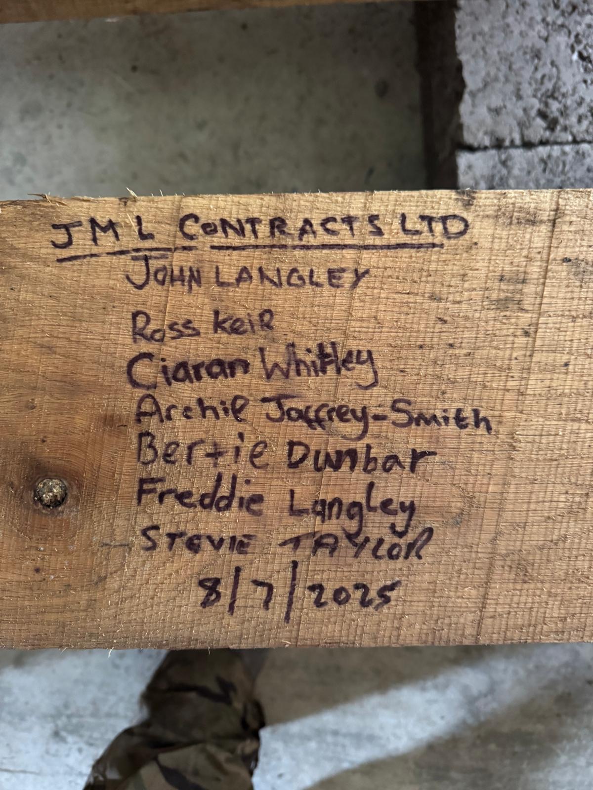 JML Contracts lends expertise to Kisimul Castle conservation