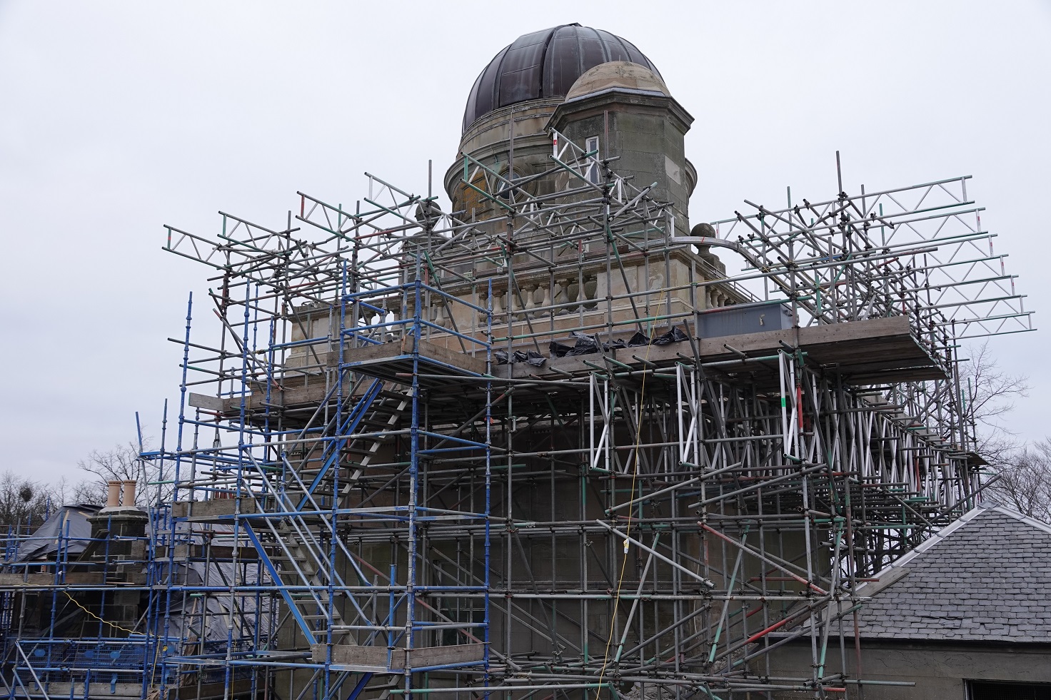 JR scaffolding a new future for Paisley Museum