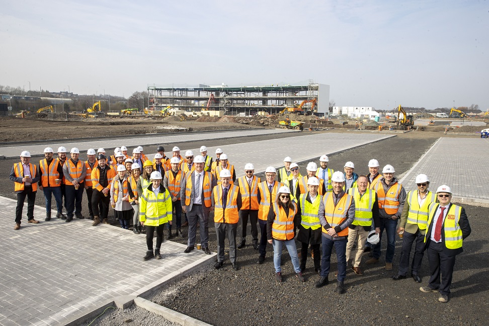 Topgolf tops out in Rutherglen