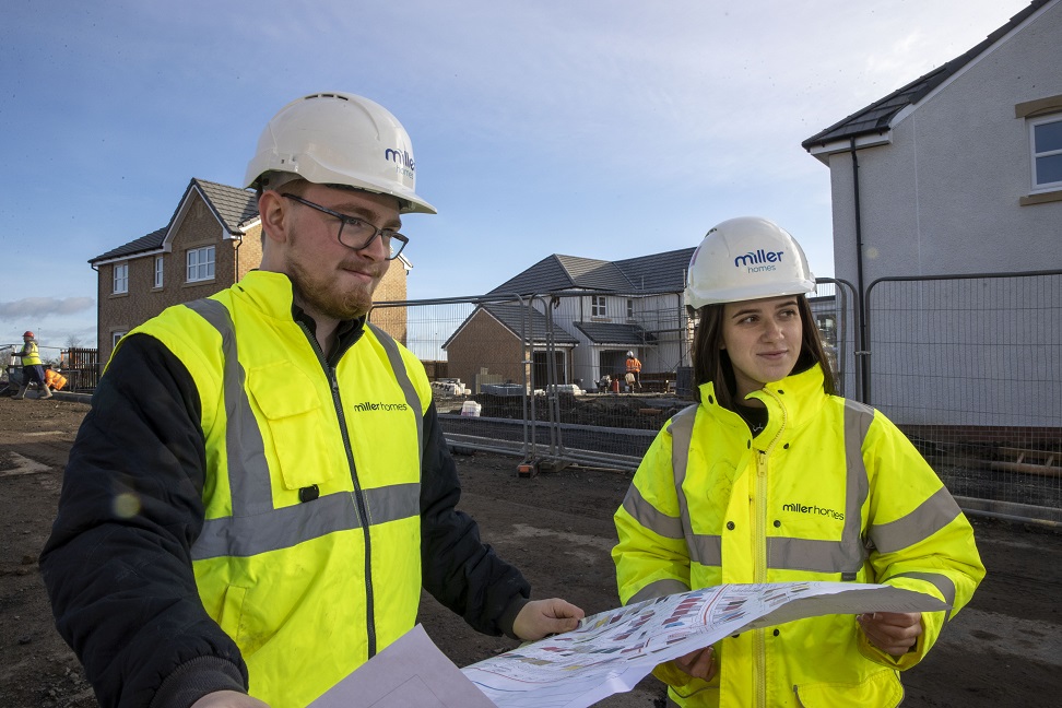Miller Homes celebrates West Scotland apprentices