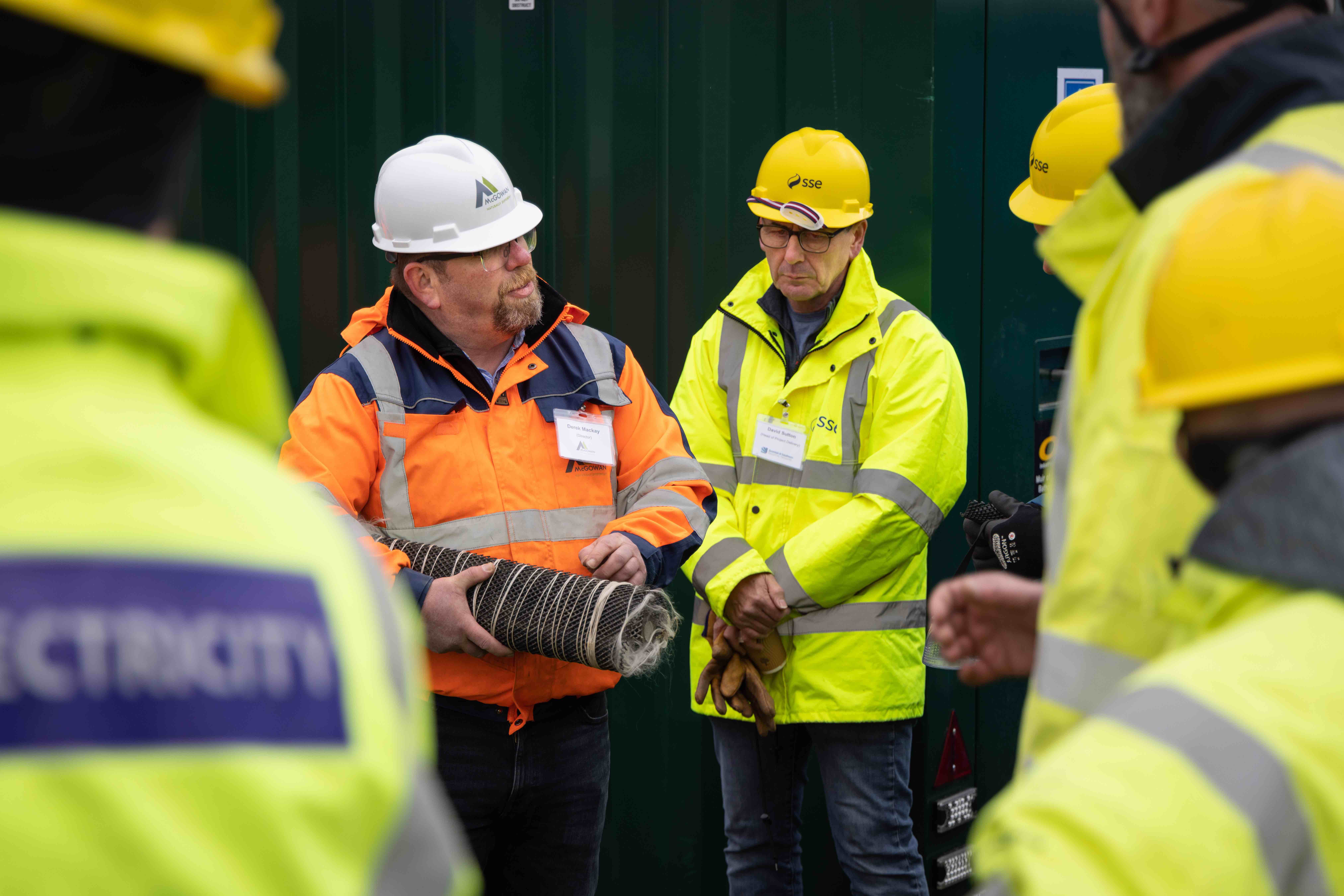 McGowan Infrastructure wins SSEN Distribution sustainability supplier award