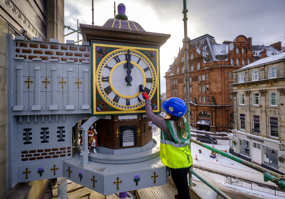 And finally... Romantic Edinburgh landmark restored in time for Valentine’s Day