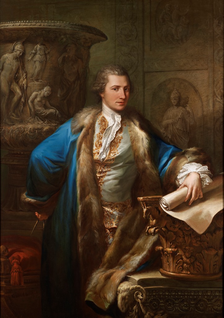 And finally... Museums purchase spectacular Zucchi portrait of famed Scottish architect