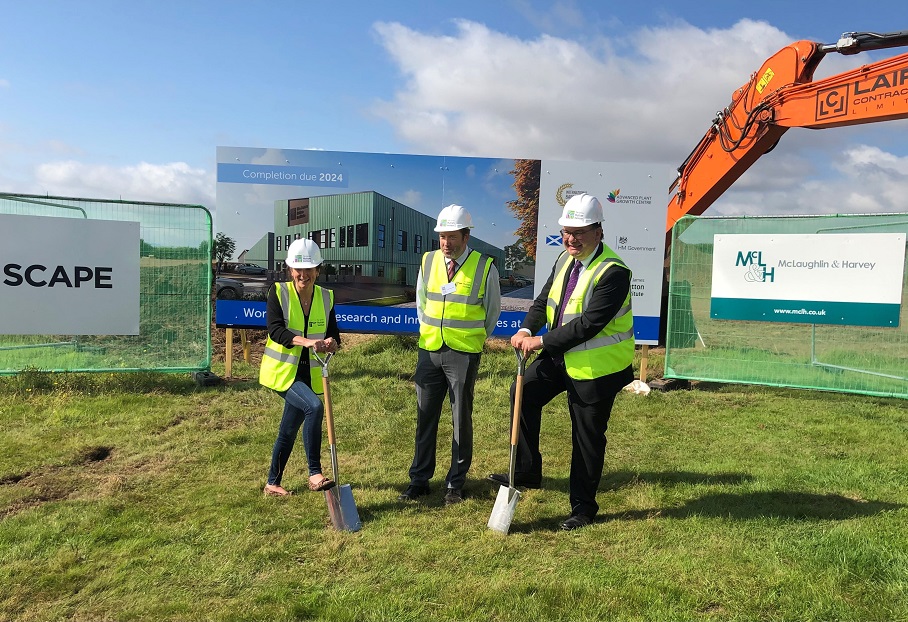 McLaughlin & Harvey starts work on plant science innovation centres at James Hutton Institute