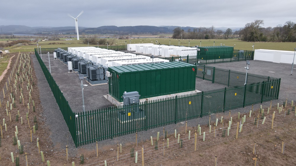 First electrons stored as battery storage facility completed near Abernethy