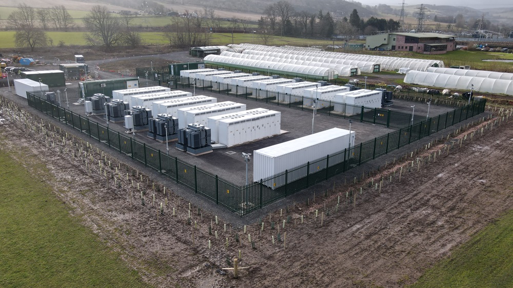 First electrons stored as battery storage facility completed near Abernethy