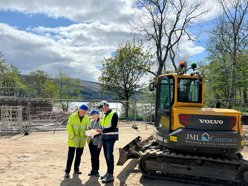 JML Contracts to press on with new Scottish Crannog Centre project