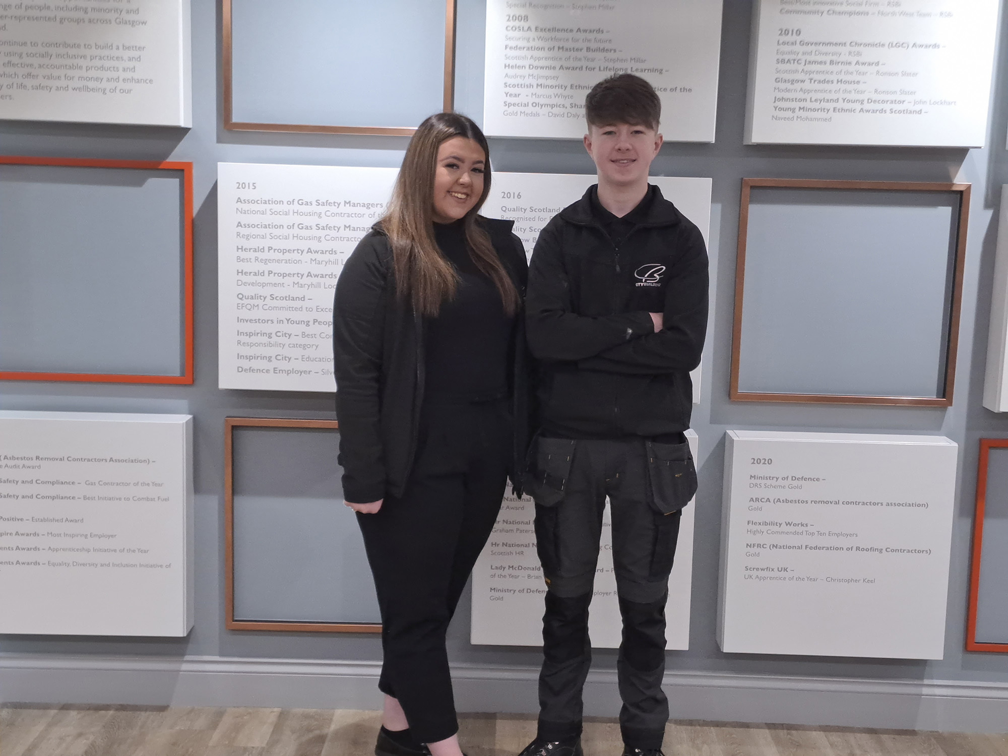 Pollockshaws brother and sister duo share apprenticeship journeys with City Building
