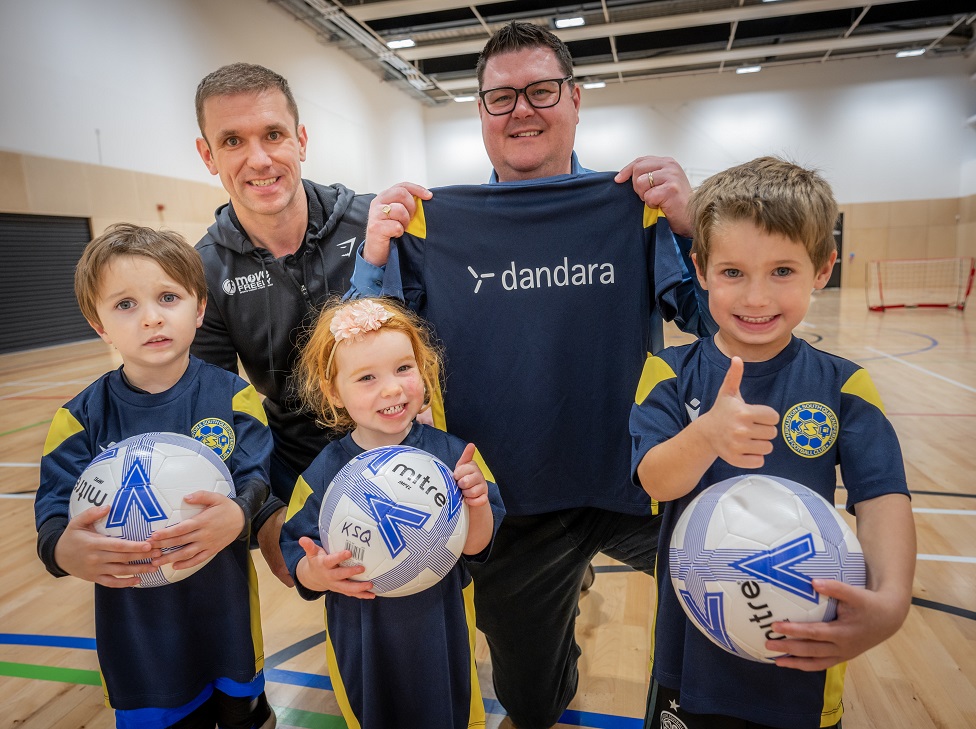 Football club kicks off season in style thanks to Dandara donation