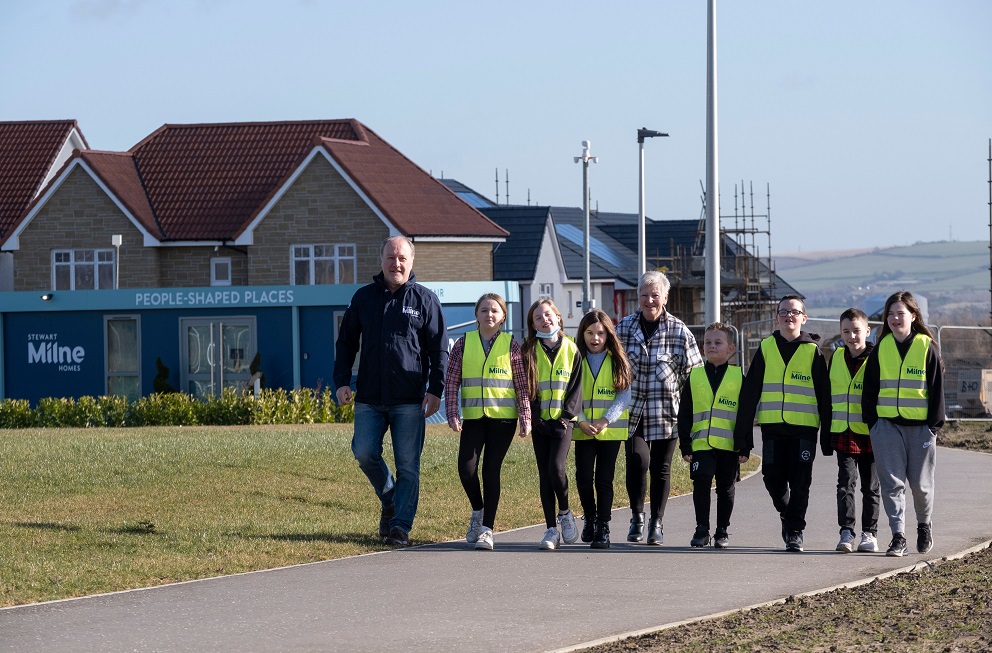 Stewart Milne Homes helps Midlothian community to flourish