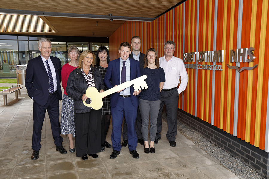 Keys handed over in latest phase of East Lothian Community Hospital