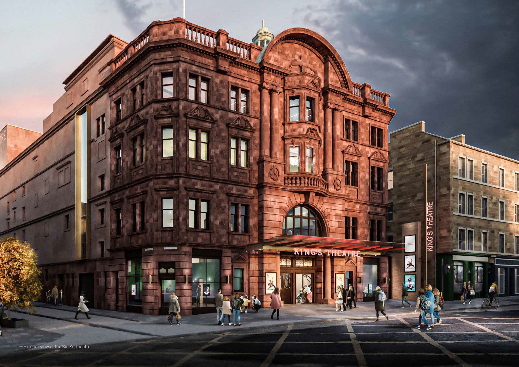 Stars call for extra funding for King's Theatre revamp