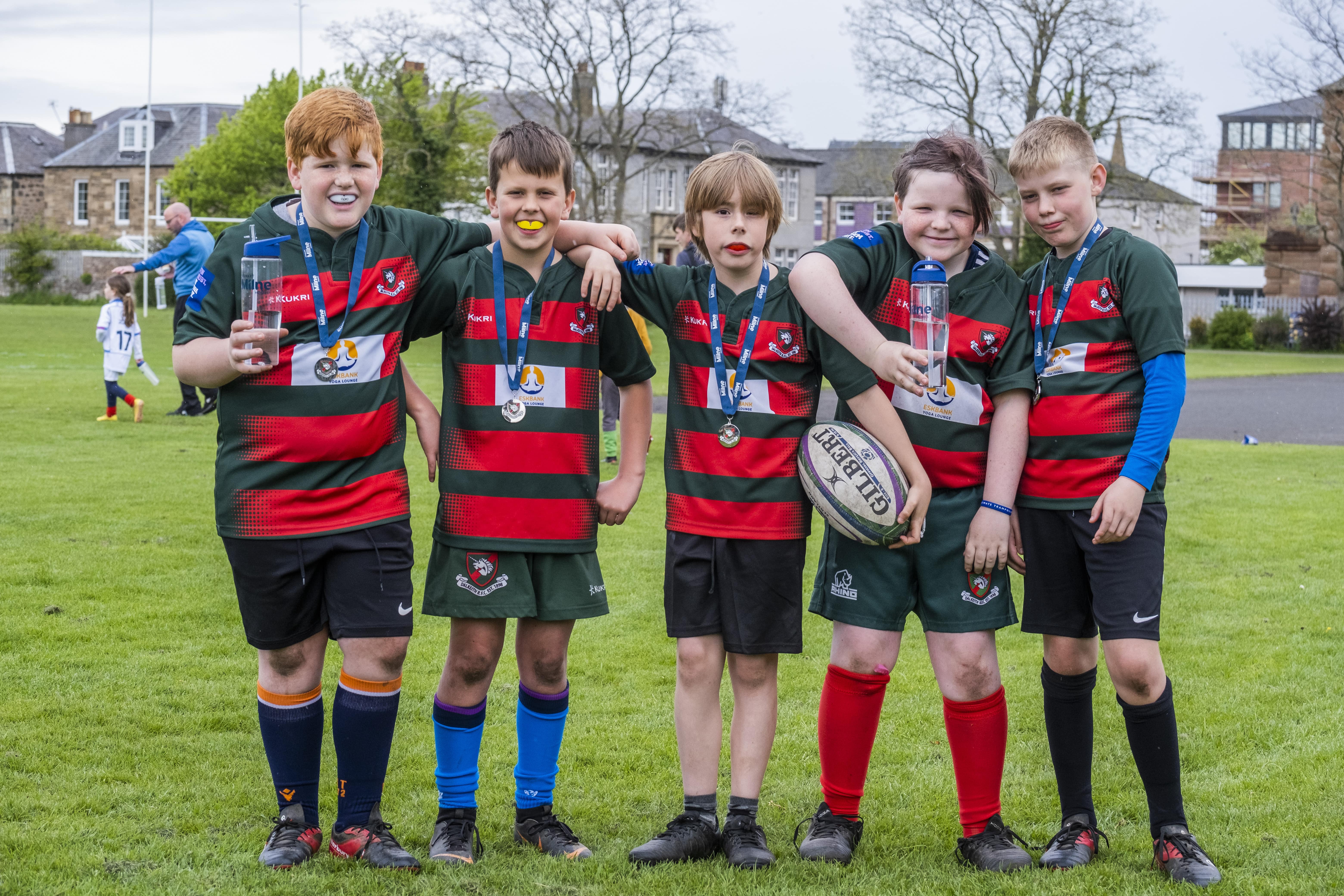 Dalkeith Rugby Club hails successful Minis Festival with support from Stewart Milne Homes