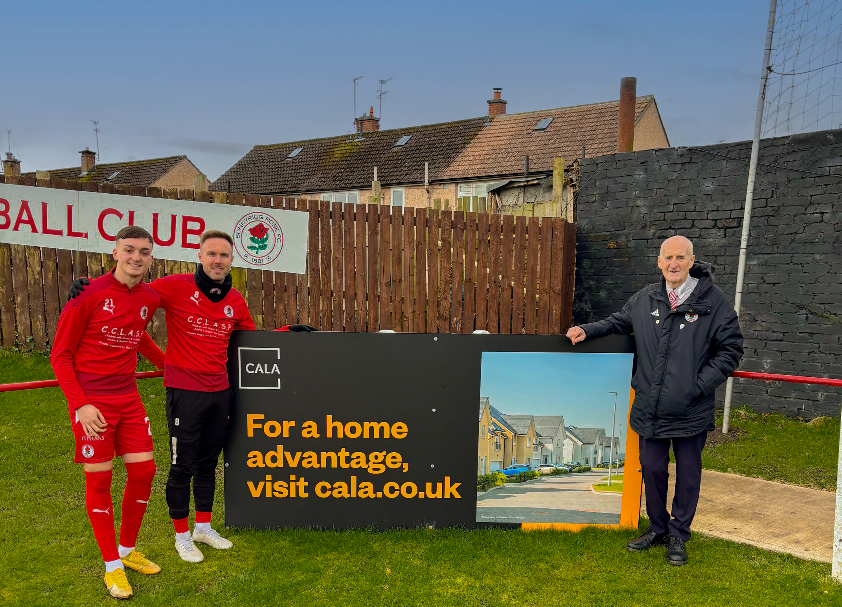 Bonnyrigg Rose scores Cala sponsorship