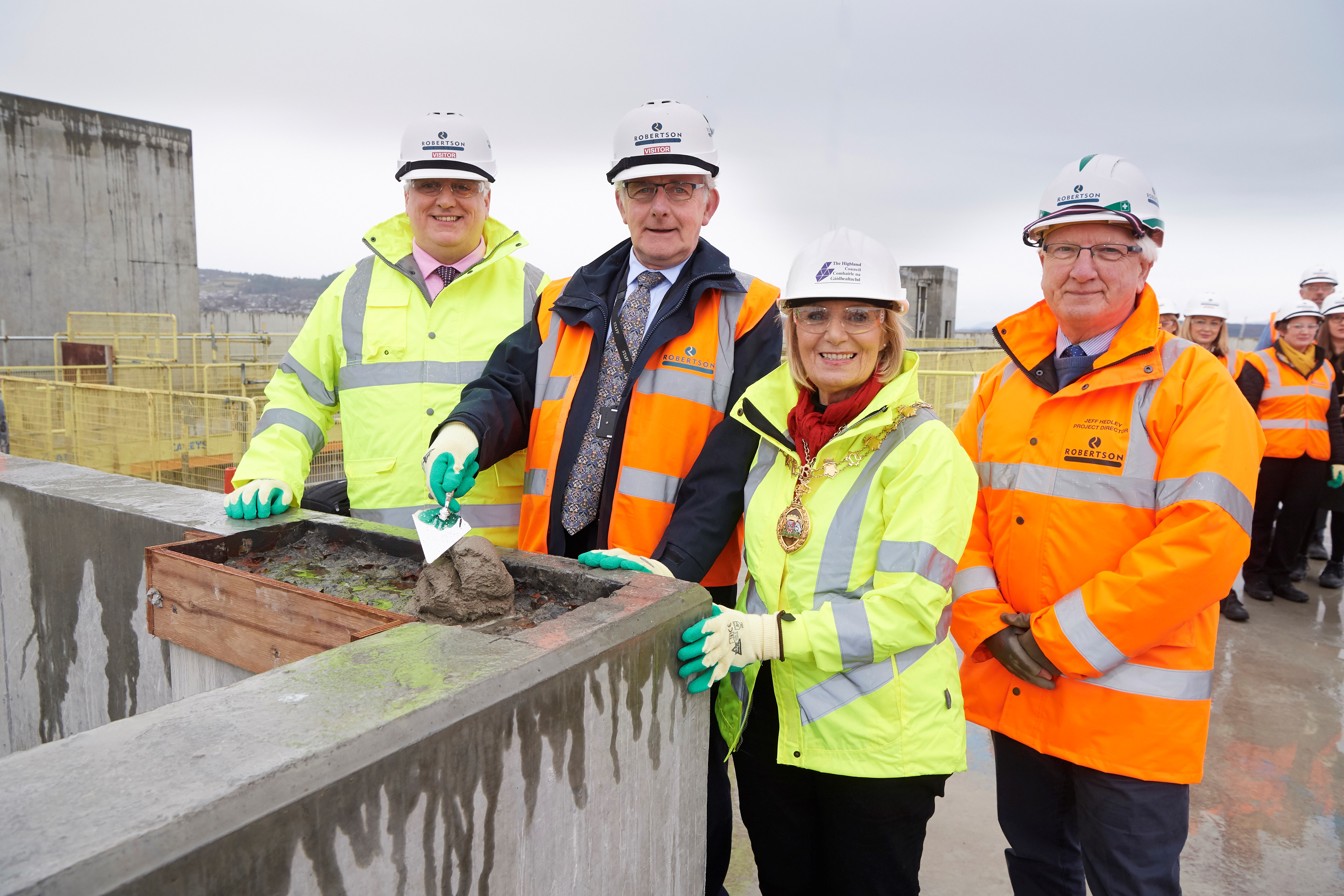 Inverness Justice Centre tops out
