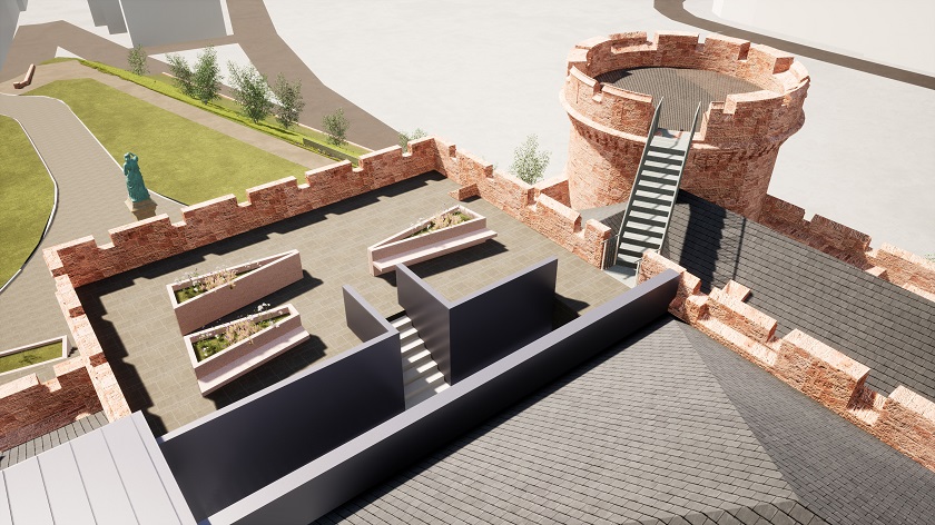 Restoration works approved as part of Inverness Castle transformation