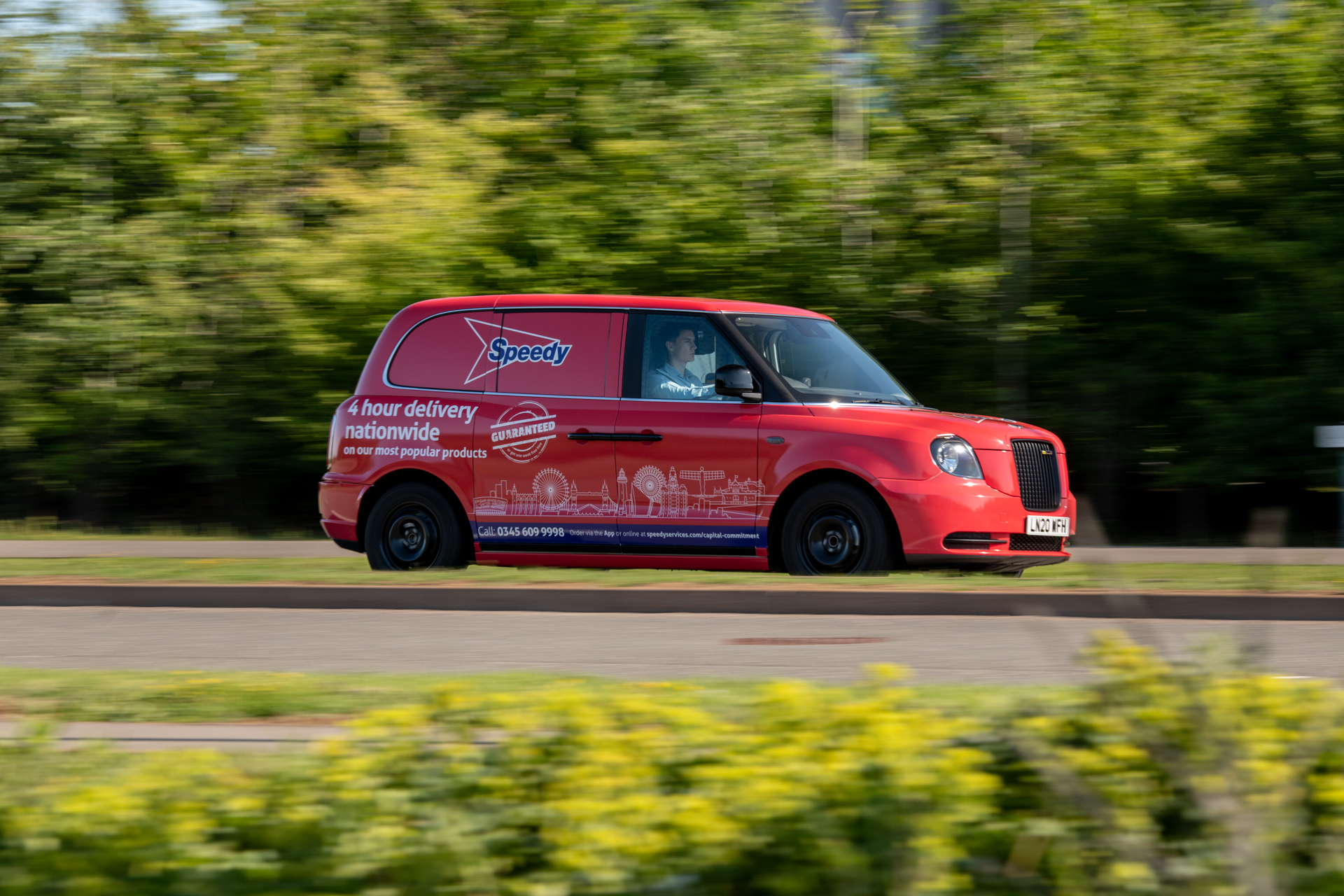And finally... Speedy Hire trials new electric van