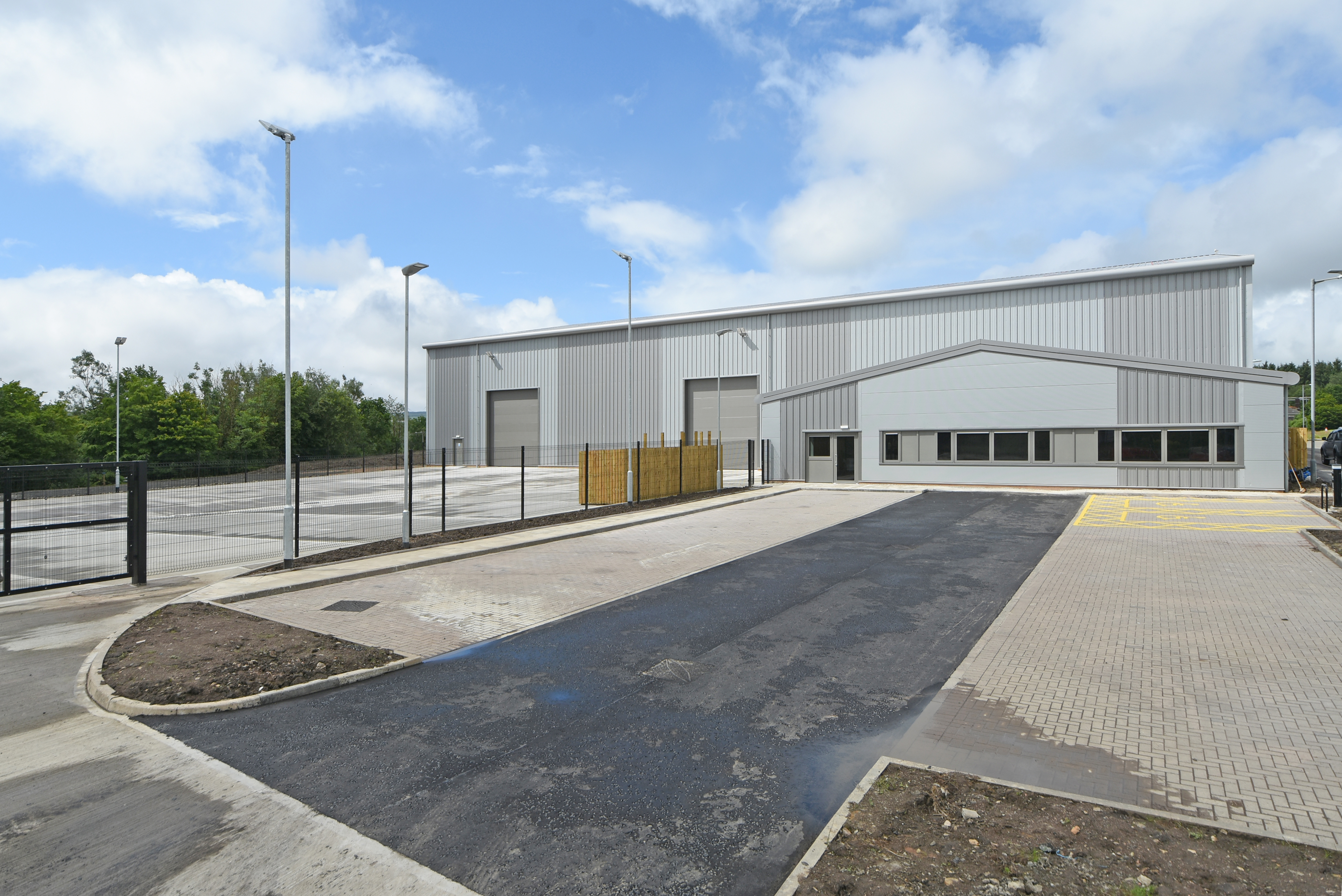 Practical completion achieved at Knight Property Group’s £4m Lanarkshire industrial development