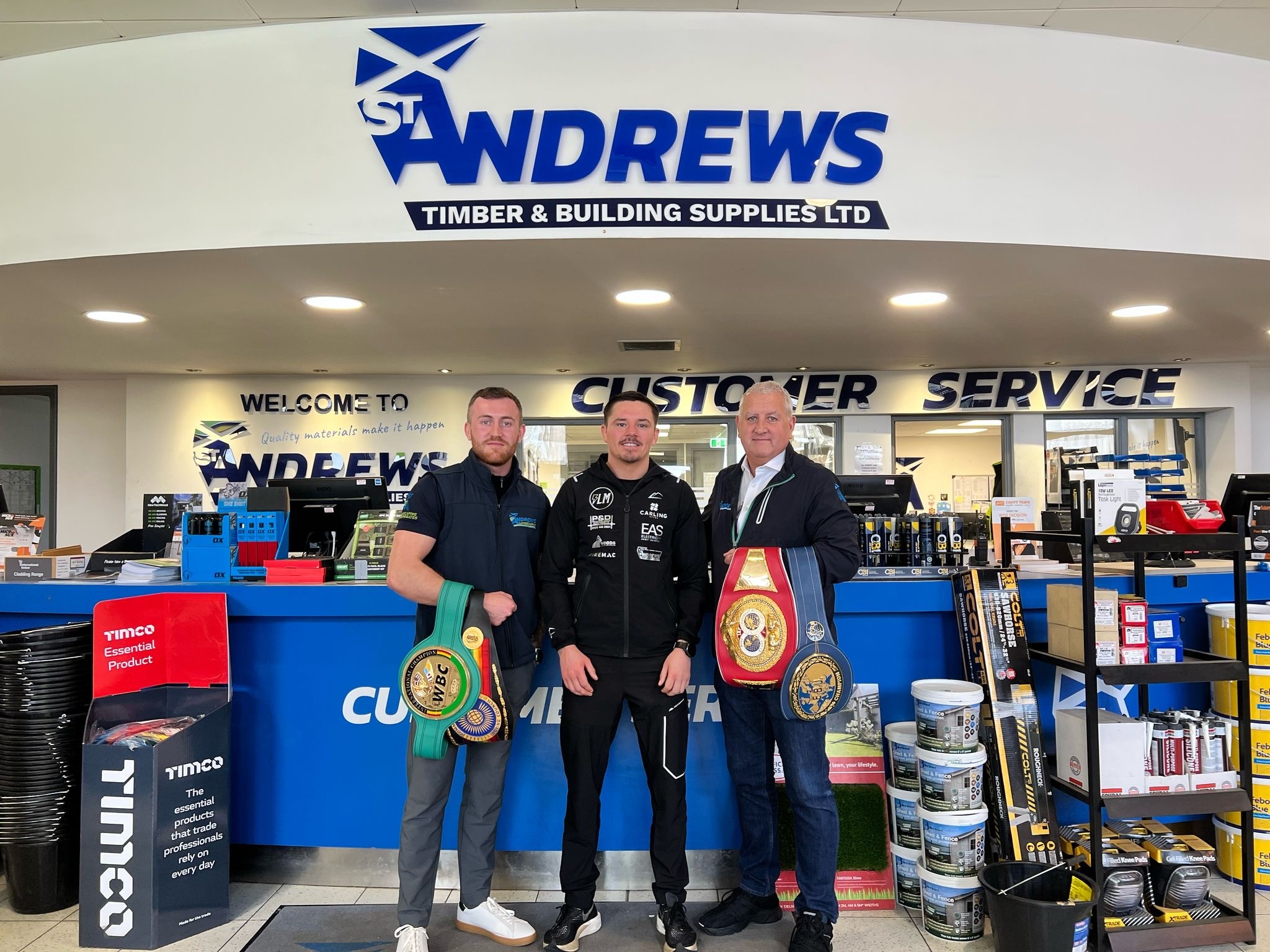 St Andrews extends sponsorship of Edinburgh boxing star