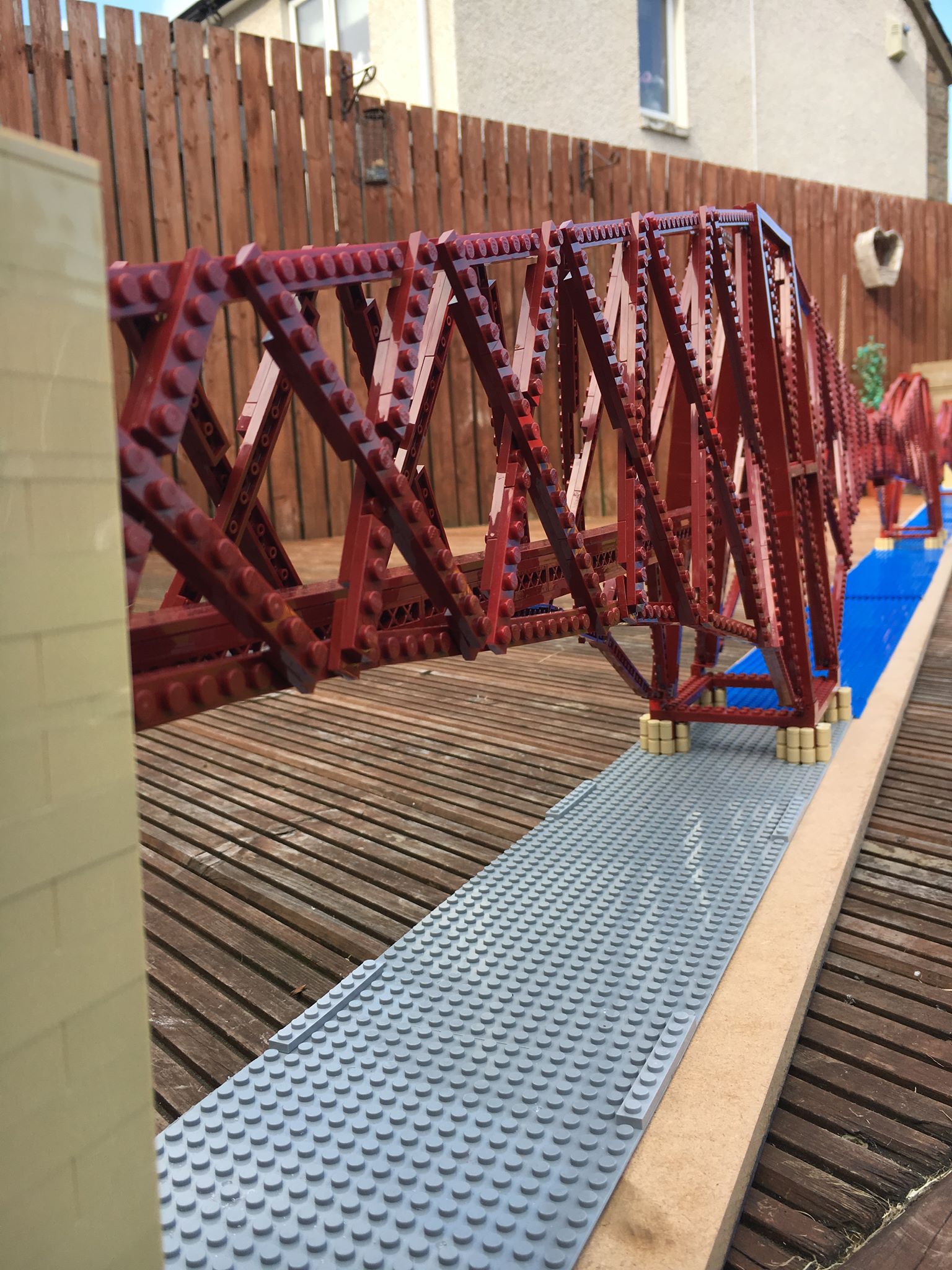 And finally... Engineer completes 4.7m Lego model of Forth Bridge
