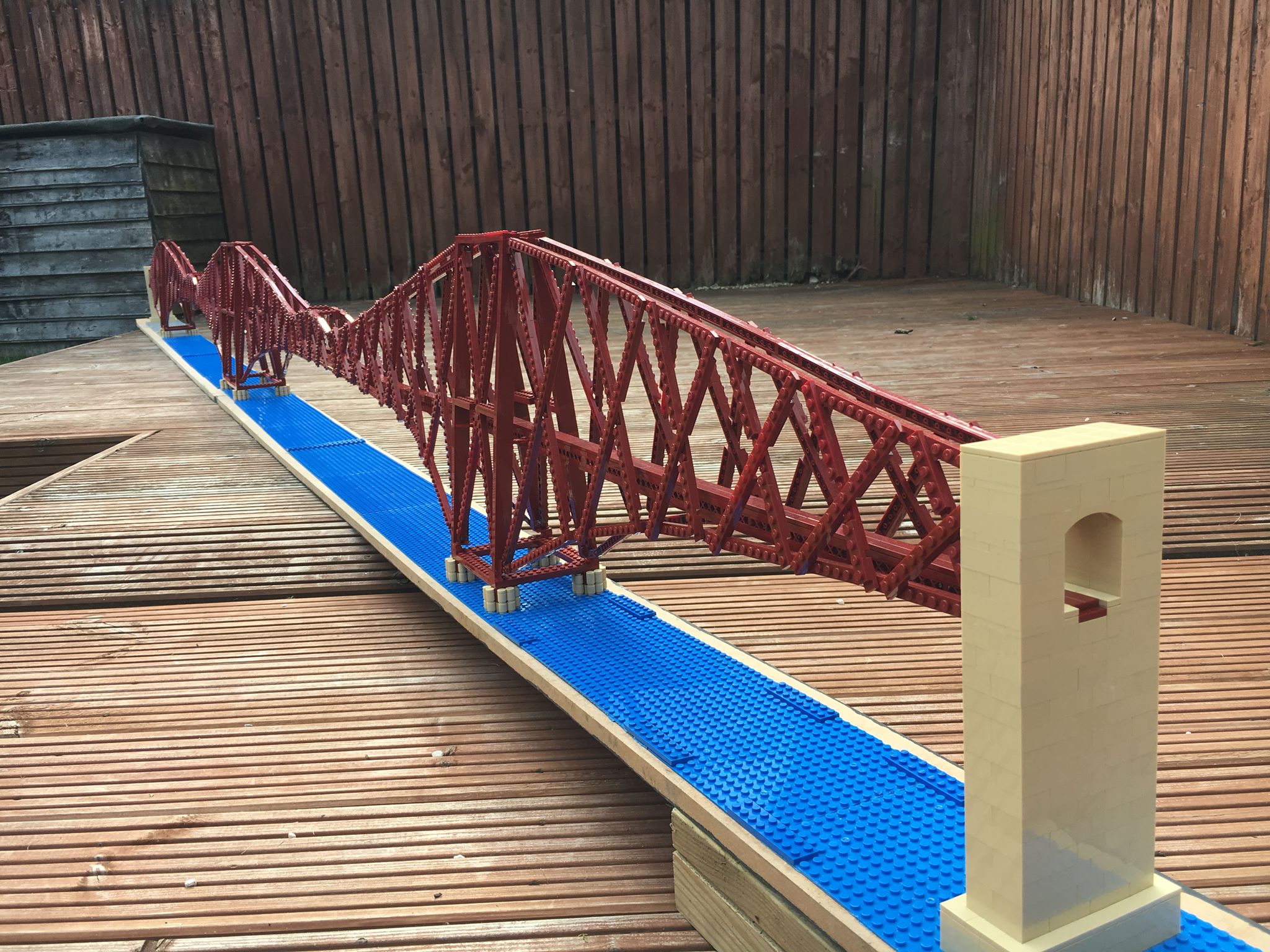 And finally... Scots engineer bridges Lego vote requirements