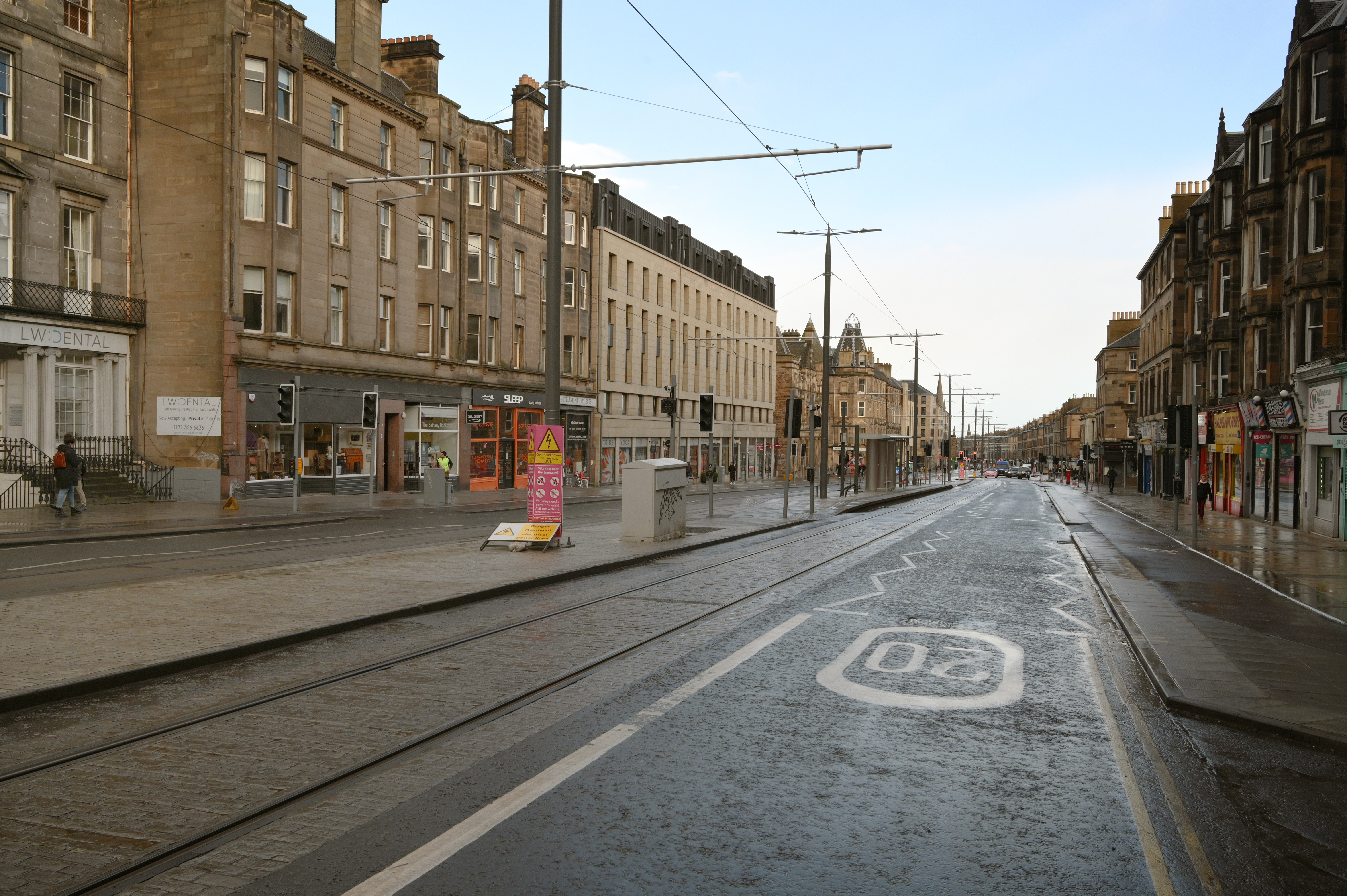 Two-way traffic and trams set for Leith Walk