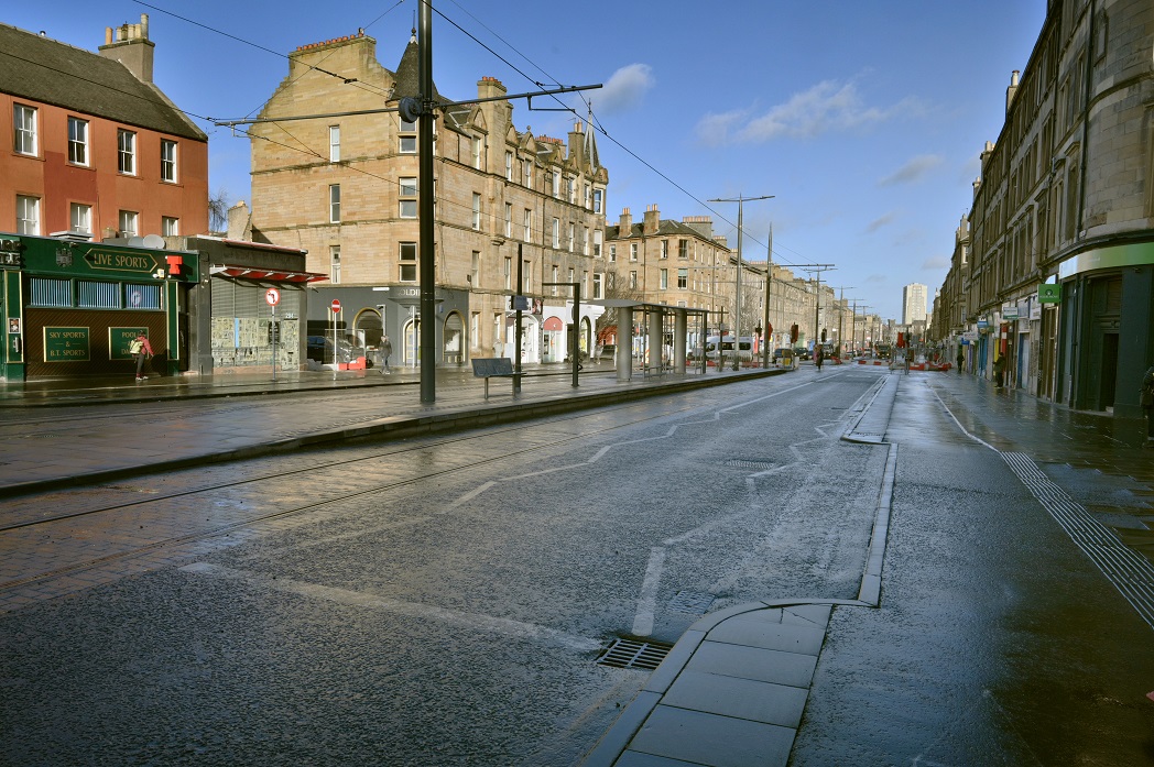 Two-way traffic and trams set for Leith Walk