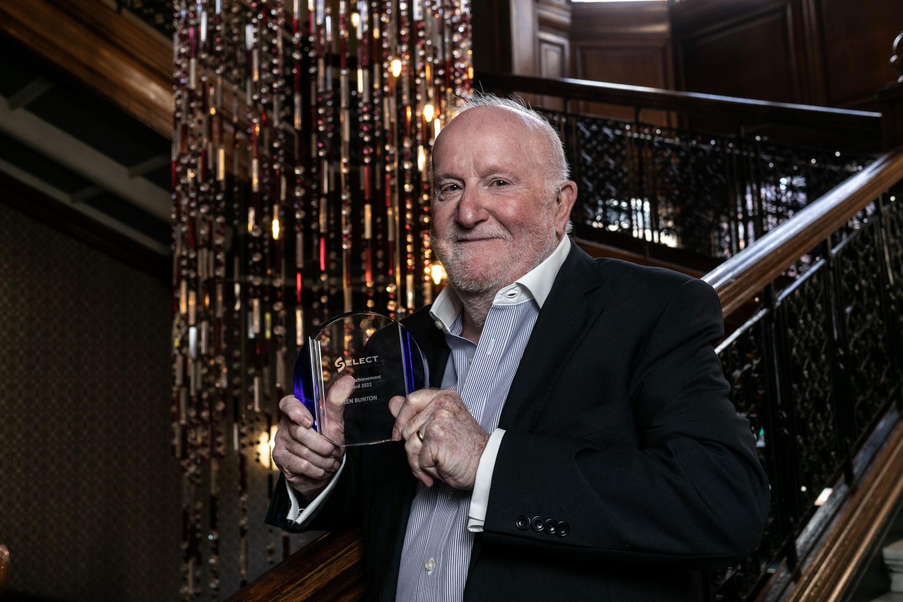 SELECT recognises career of Len Bunton with Lifetime Achievement Award