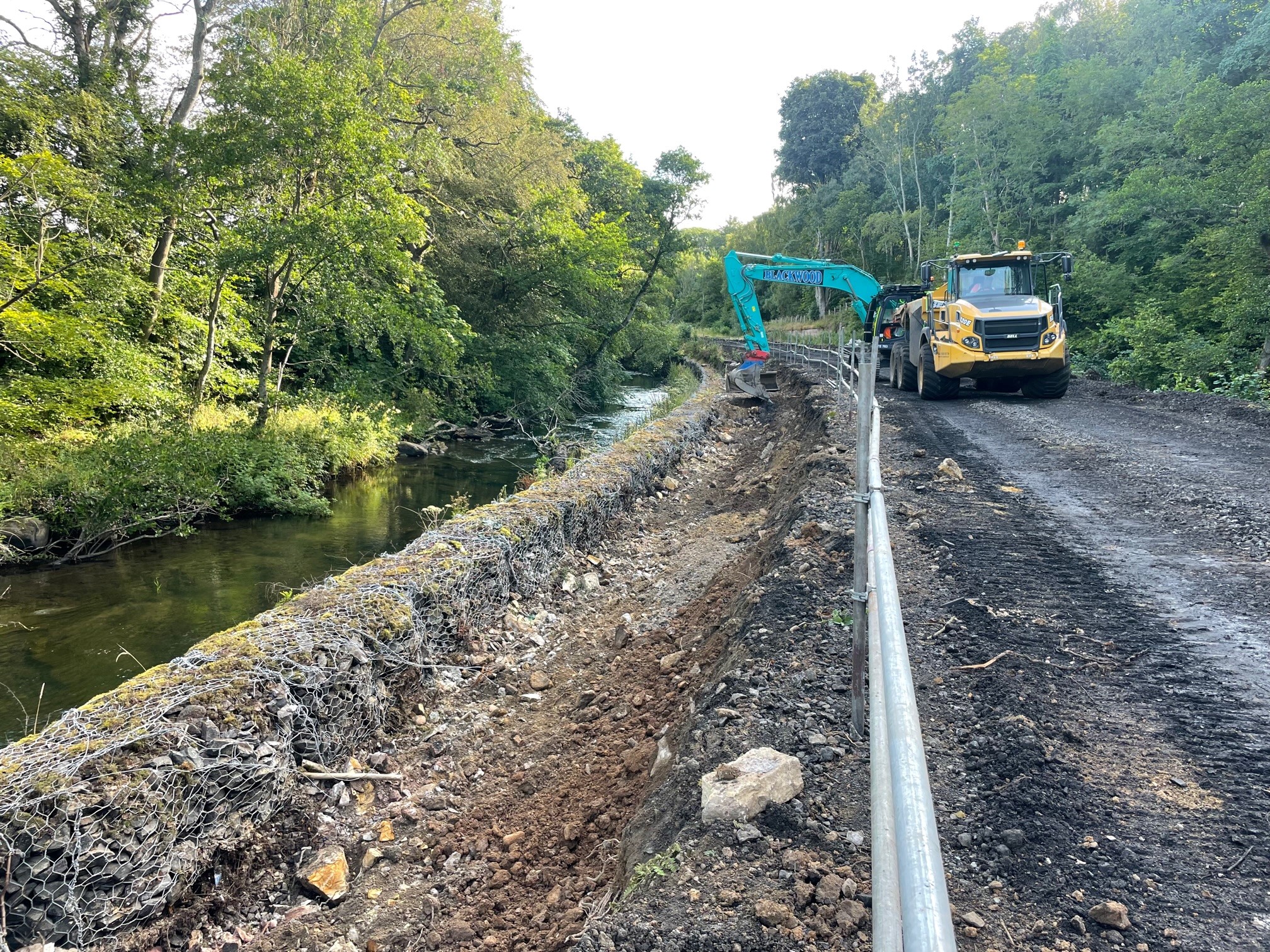 Scour protection works begin at Levenmouth Rail Link project