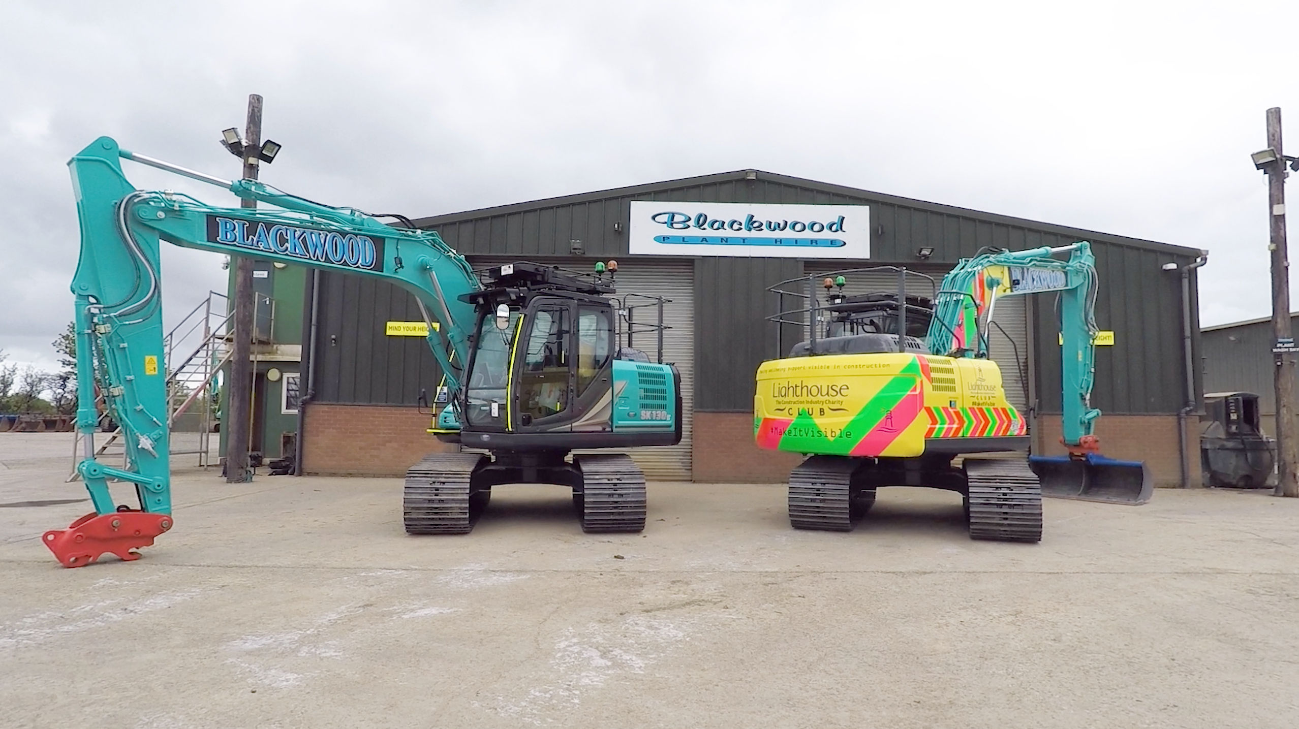 Blackwood Plant Hire and Molson Young join forces to Make It Visible