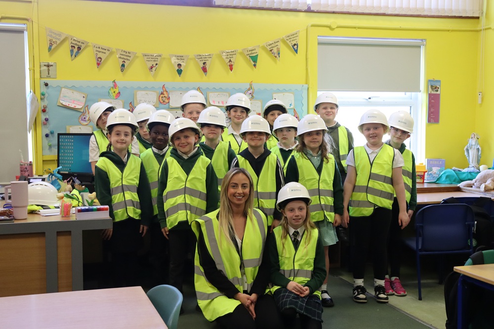 Pupils given crash course in construction during World of Work Week