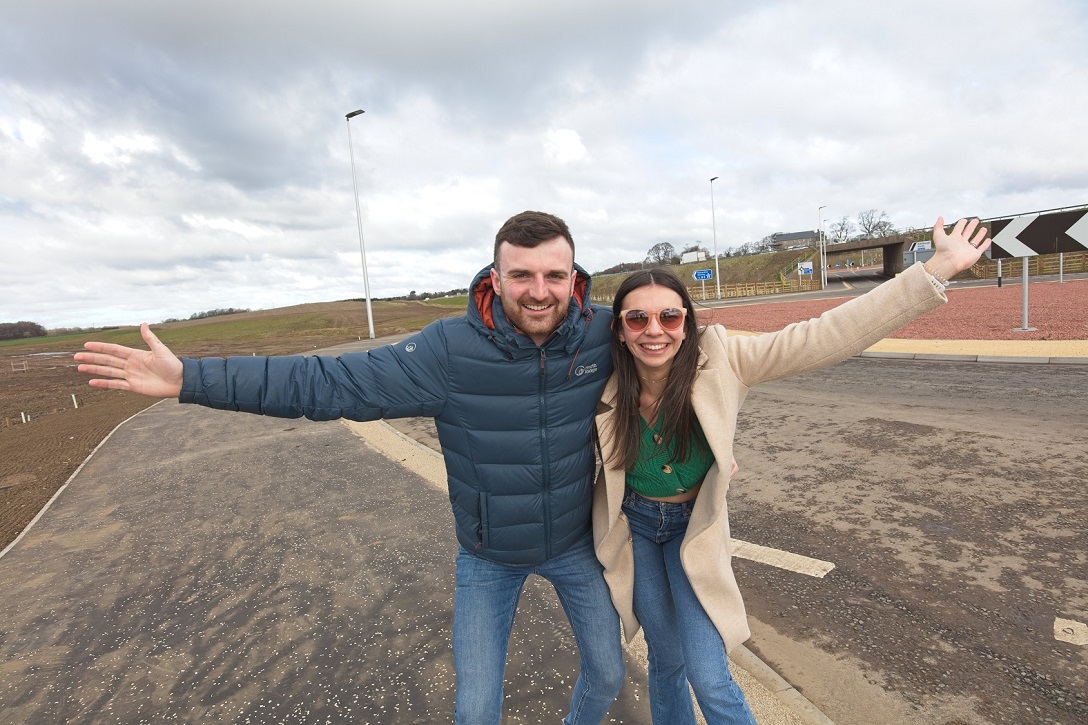 New M9 Junction 1B connects Winchburgh to Edinburgh and beyond