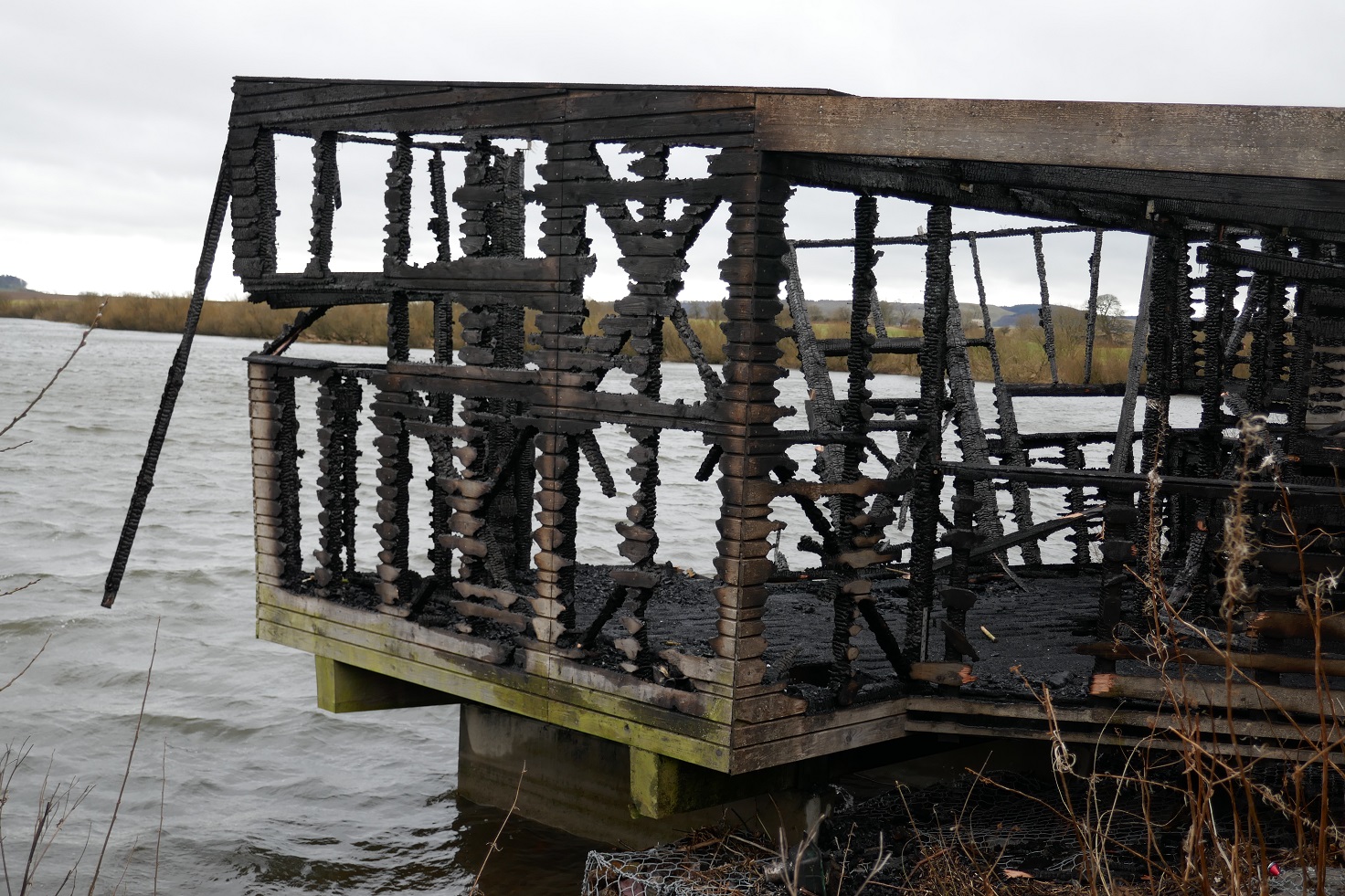 In Pictures: New Phoenix Hide rises from ashes at Loch Leven nature reserve