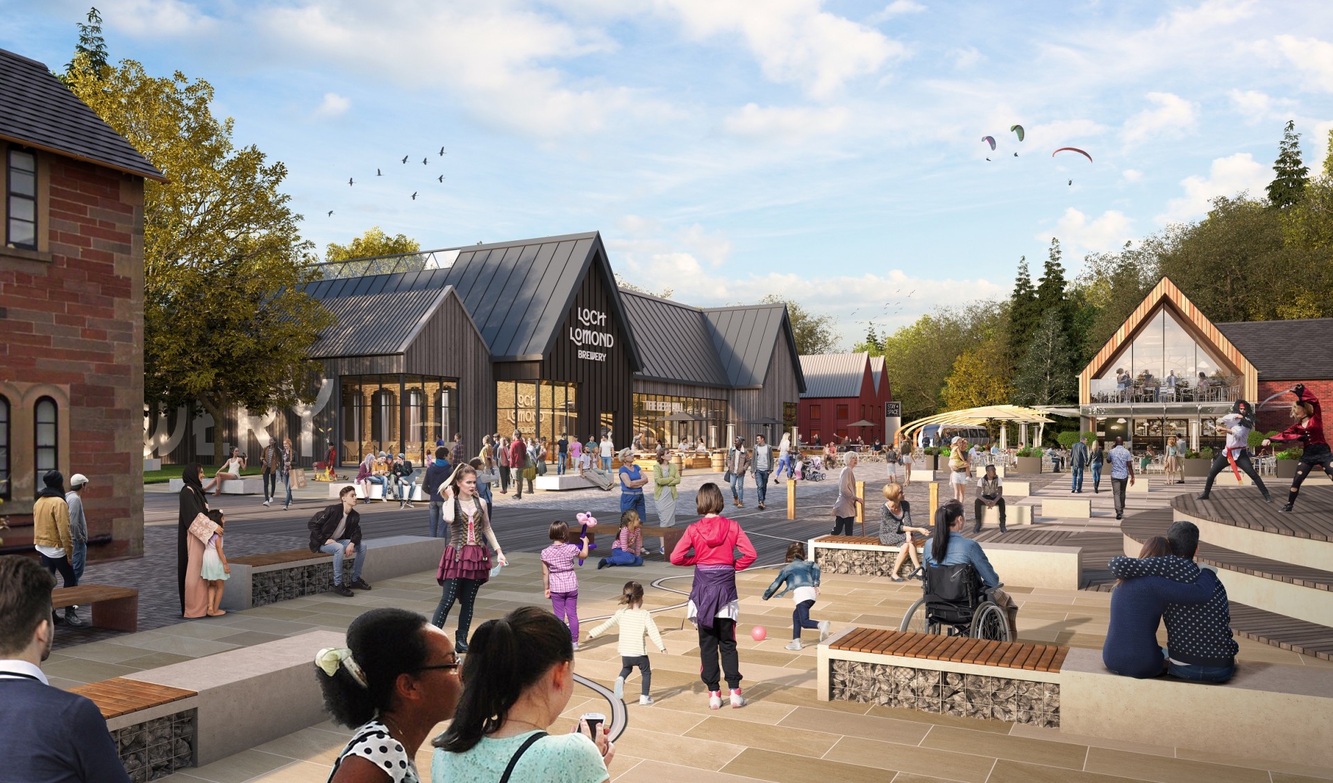 Revised plans submitted for £40m Loch Lomond leisure development