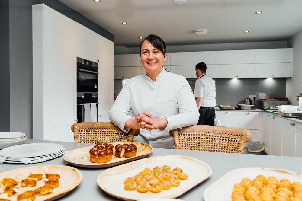 Glasgow Michelin star chef visits Bearsden housing development