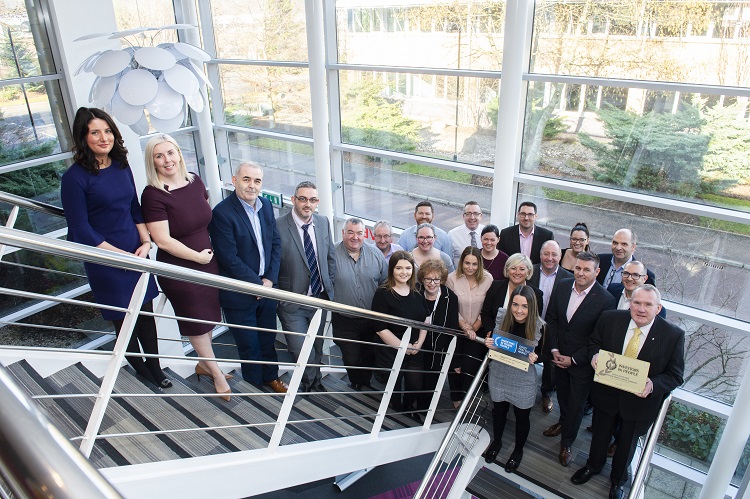 Lovell Scotland celebrates Gold Investors in People accreditation as new offices officially open